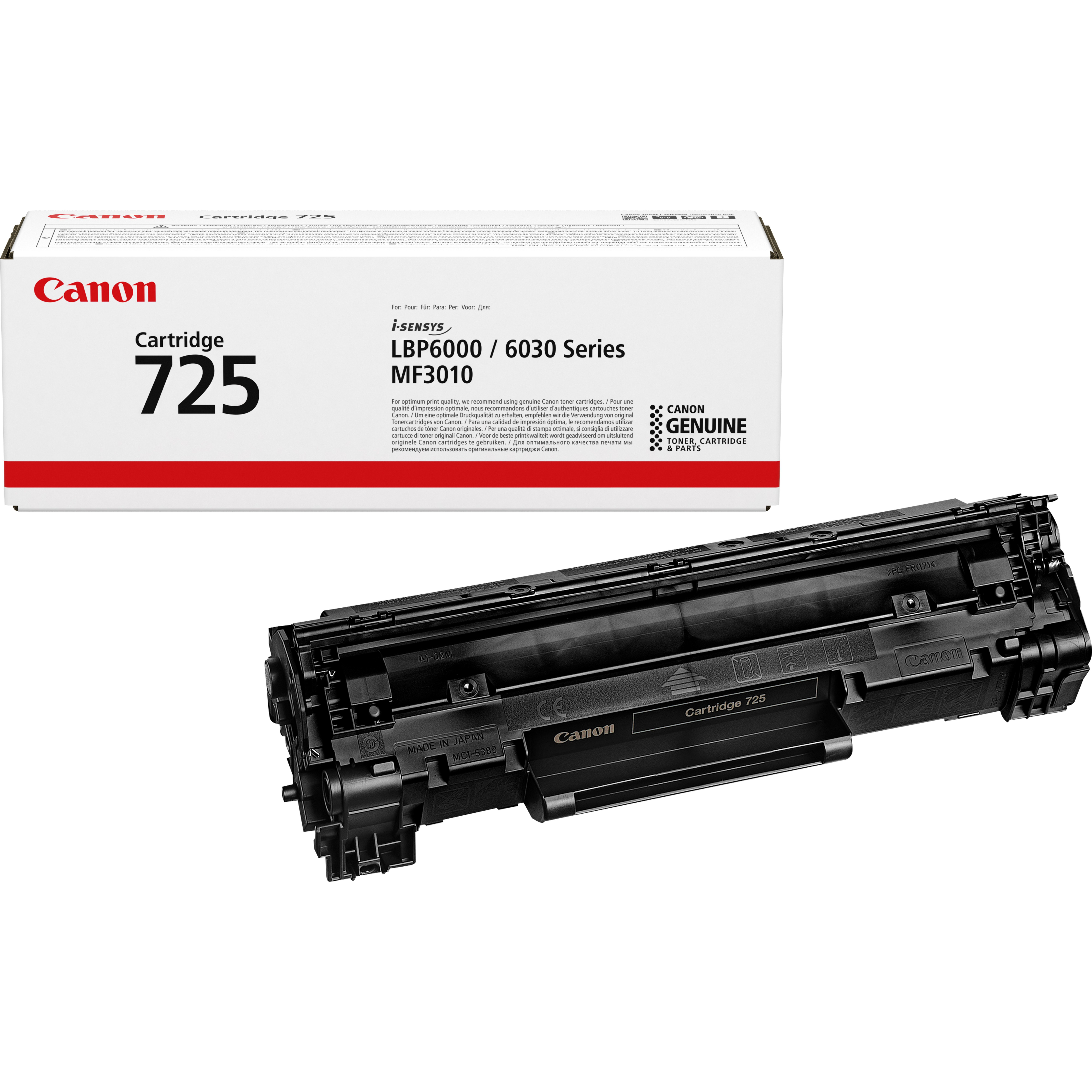 Toner Canon 725 BK black 1600 Seiten