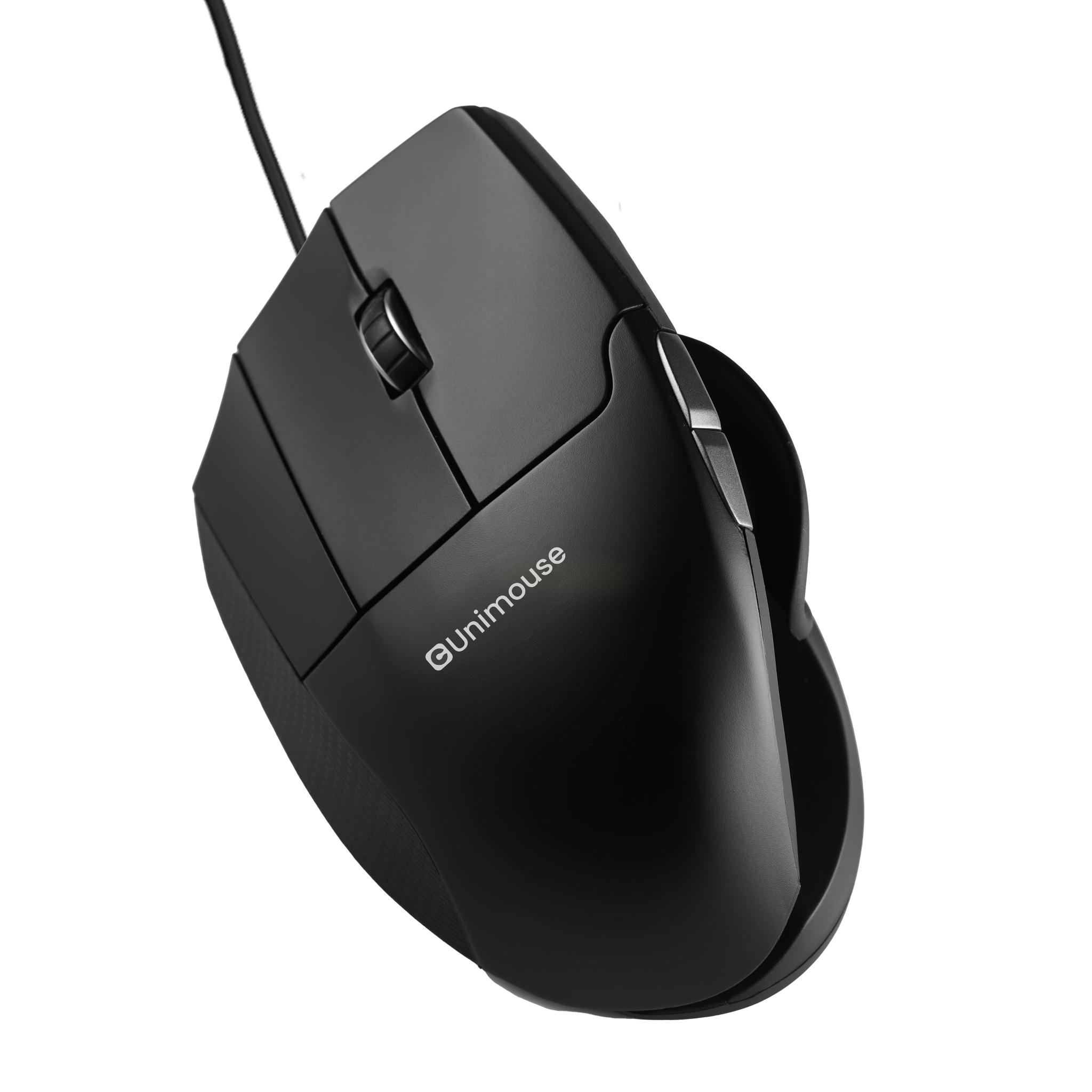 Contour UniMouse wired linkshänder schwarz
