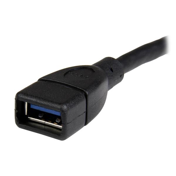 6IN USB 3.0 EXTENSION CABLE A MALE TO A FEMALE EXTENSION