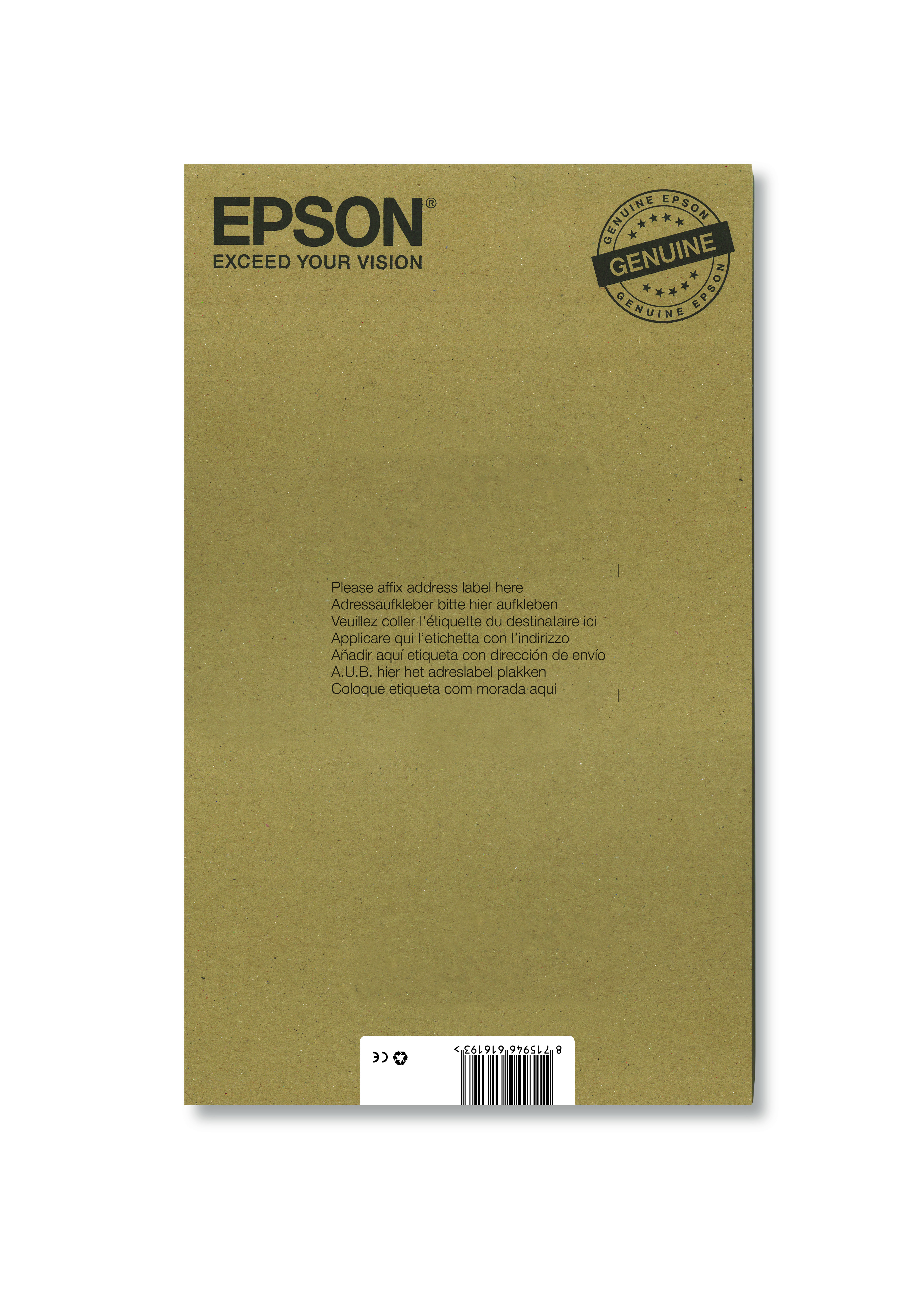 EPSON 4LB Multipack 5-colours 33 Ink Cartridge Easymail