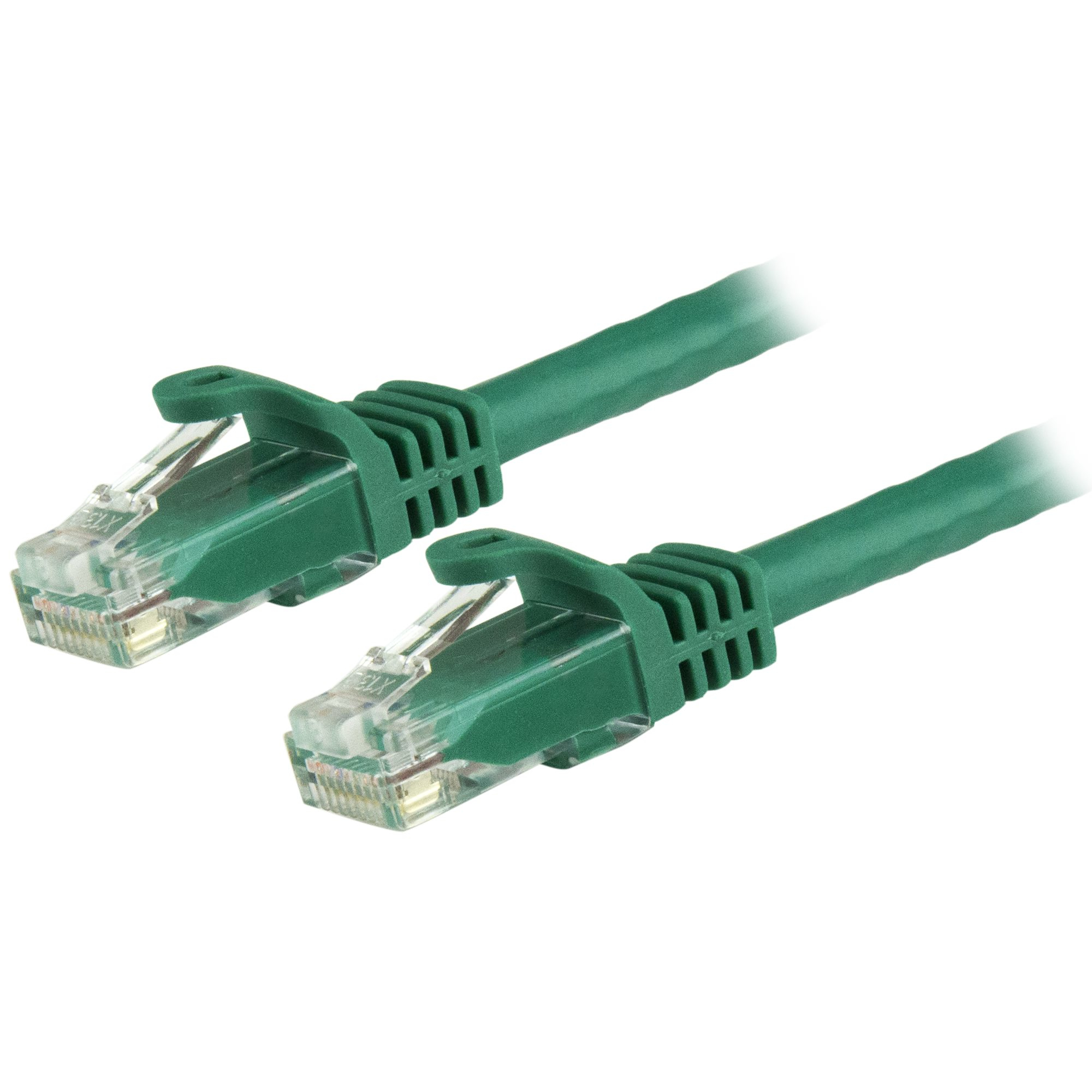 1.5 M CAT6 CABLE - GREEN SNAGLESS - 24 AWG COPPER WIRE