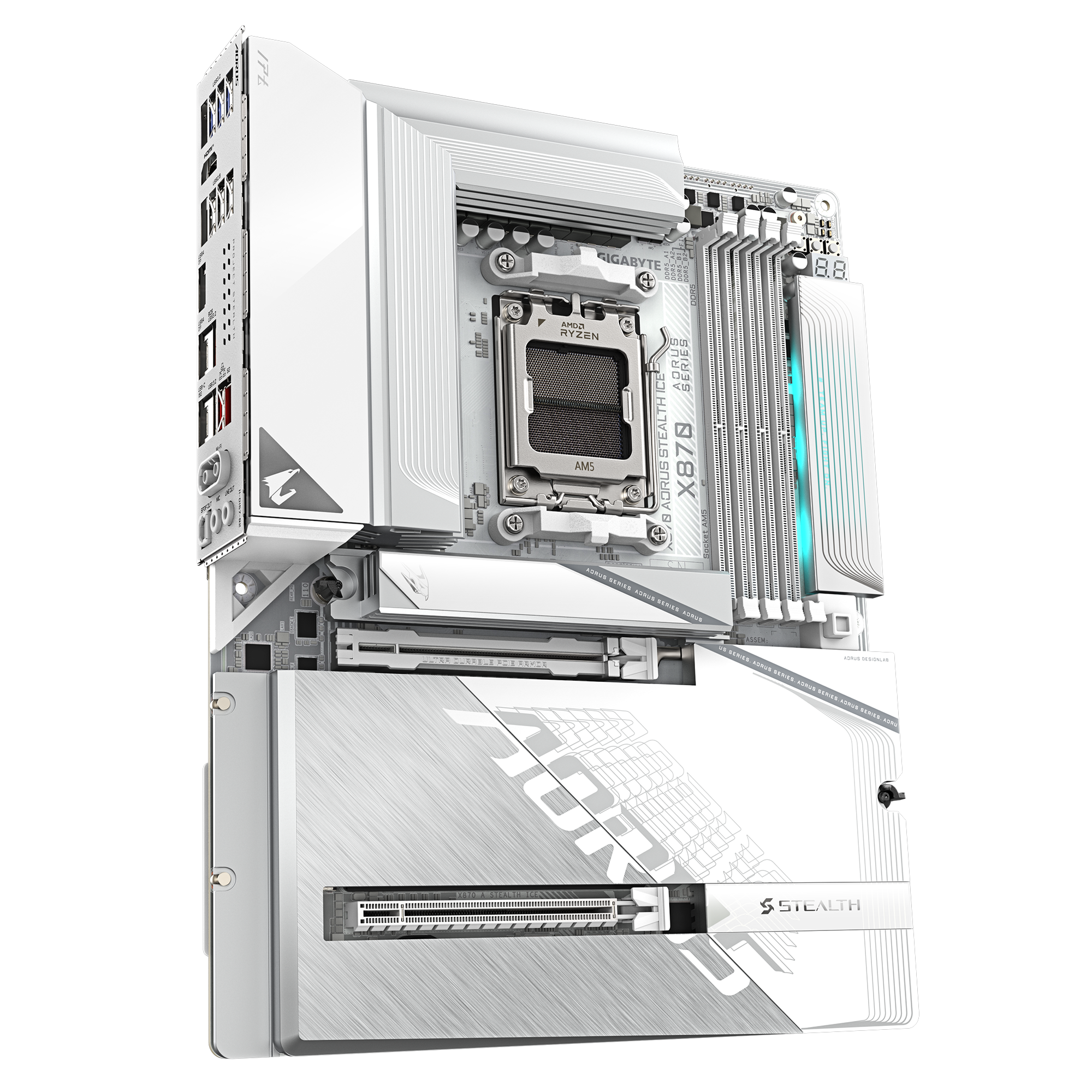 X870 AORUS STEALTH ICE, Mainboard