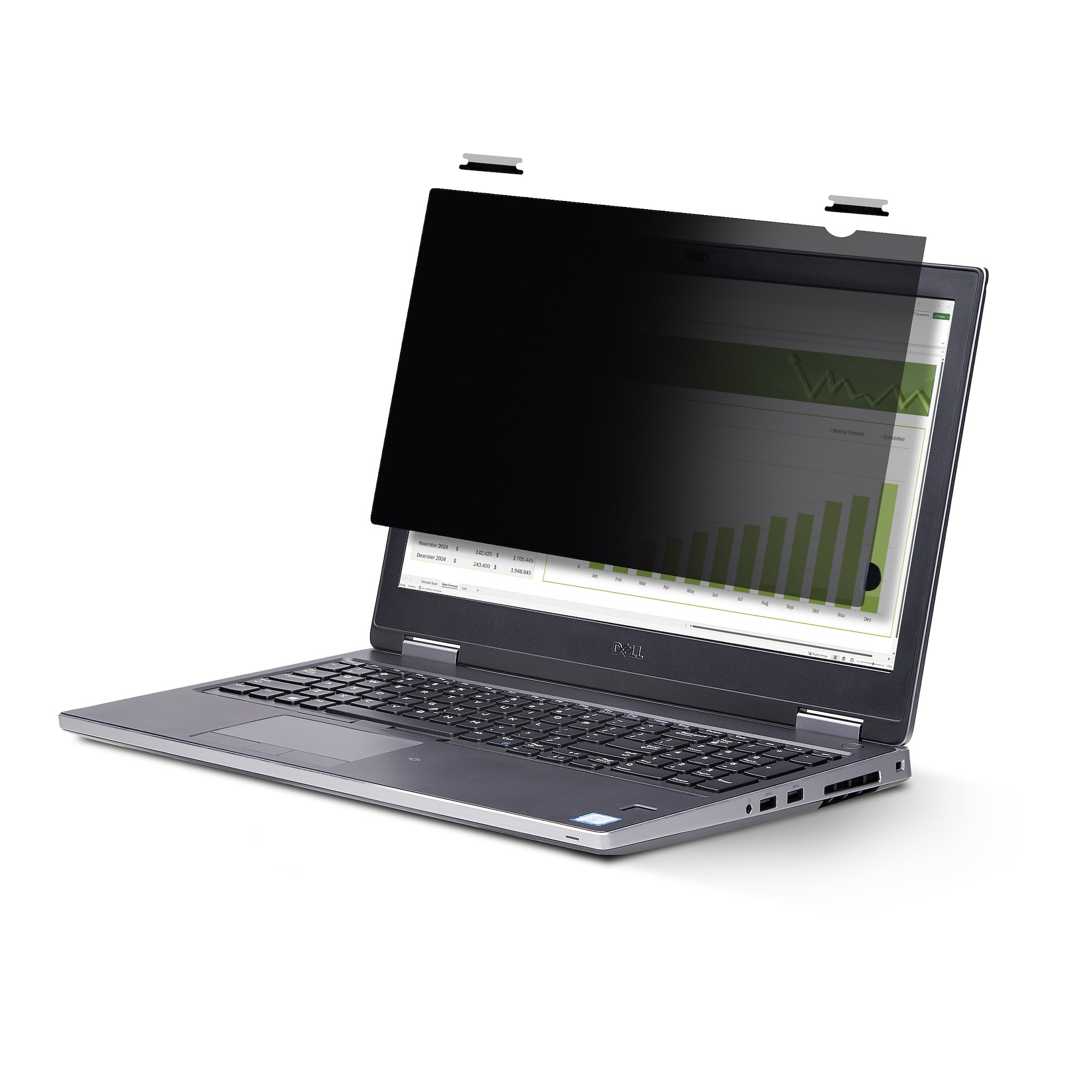 STARTECH.COM 35,56cm 14Zoll 16:10 Touch Laptop Sichtschutz Sichtschutzfolie Notebook Blickschutzfilter/Blaulichtfilter Flip-Up