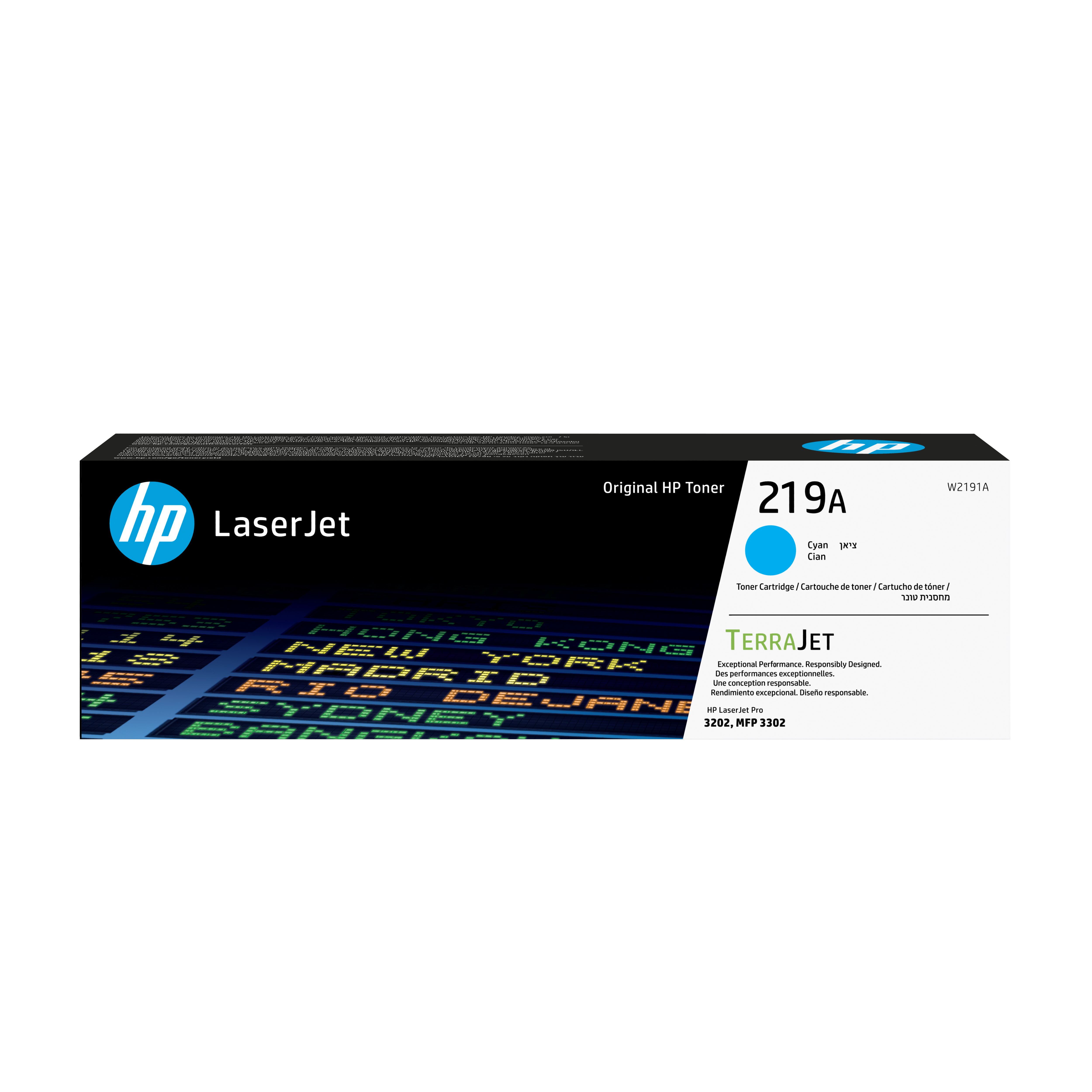 HP 219A Cyan LaserJet Tonerpatrone