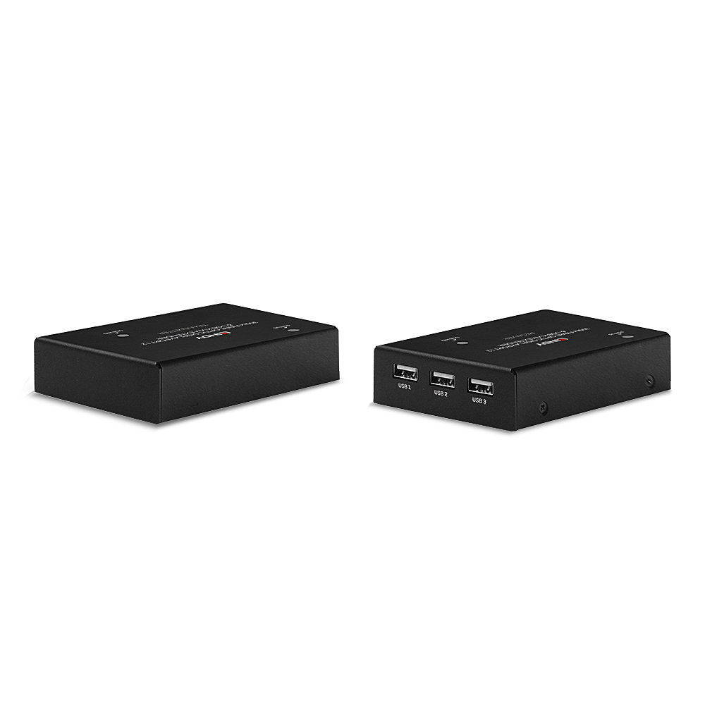 LINDY 300m Fibre Optic DisplayPort 1.2 KVM Extender