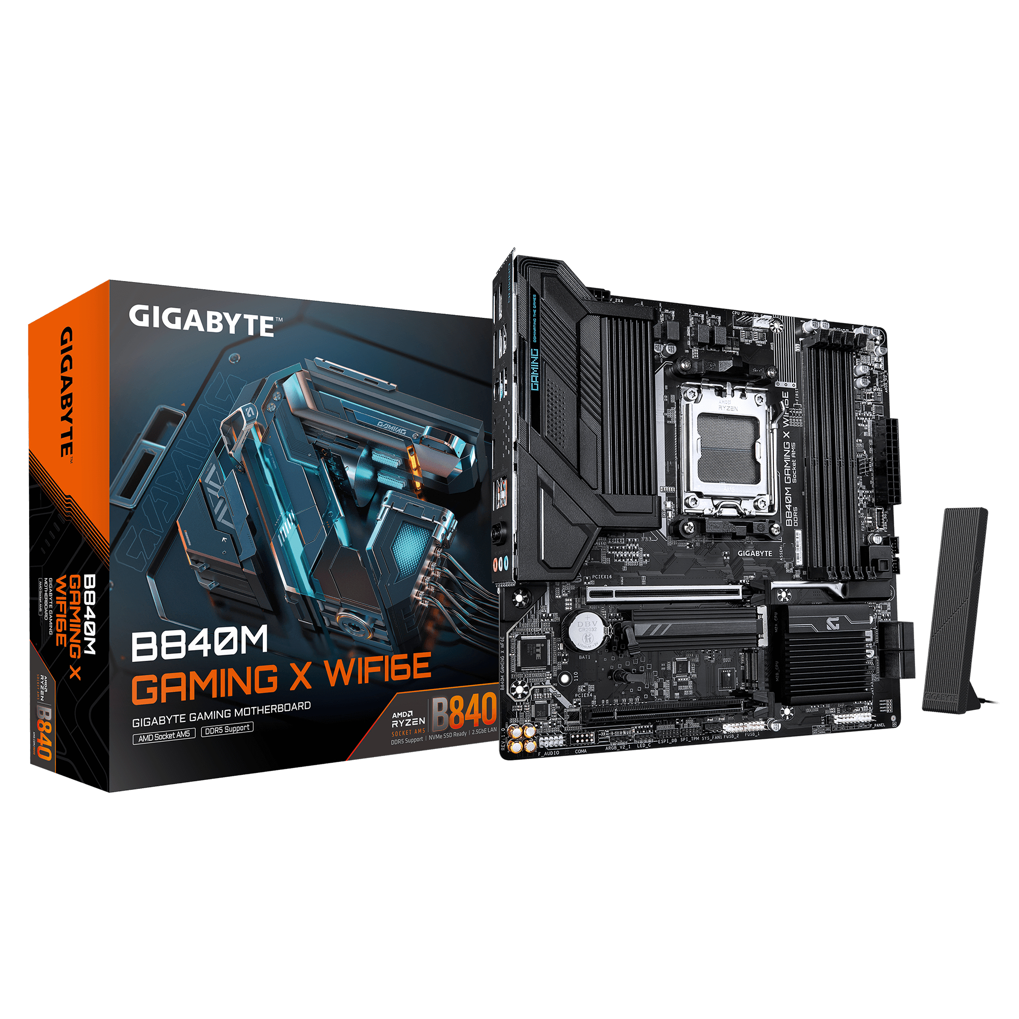 Gigabyte GA-B840M Gaming X WF6E (AM5) (D)