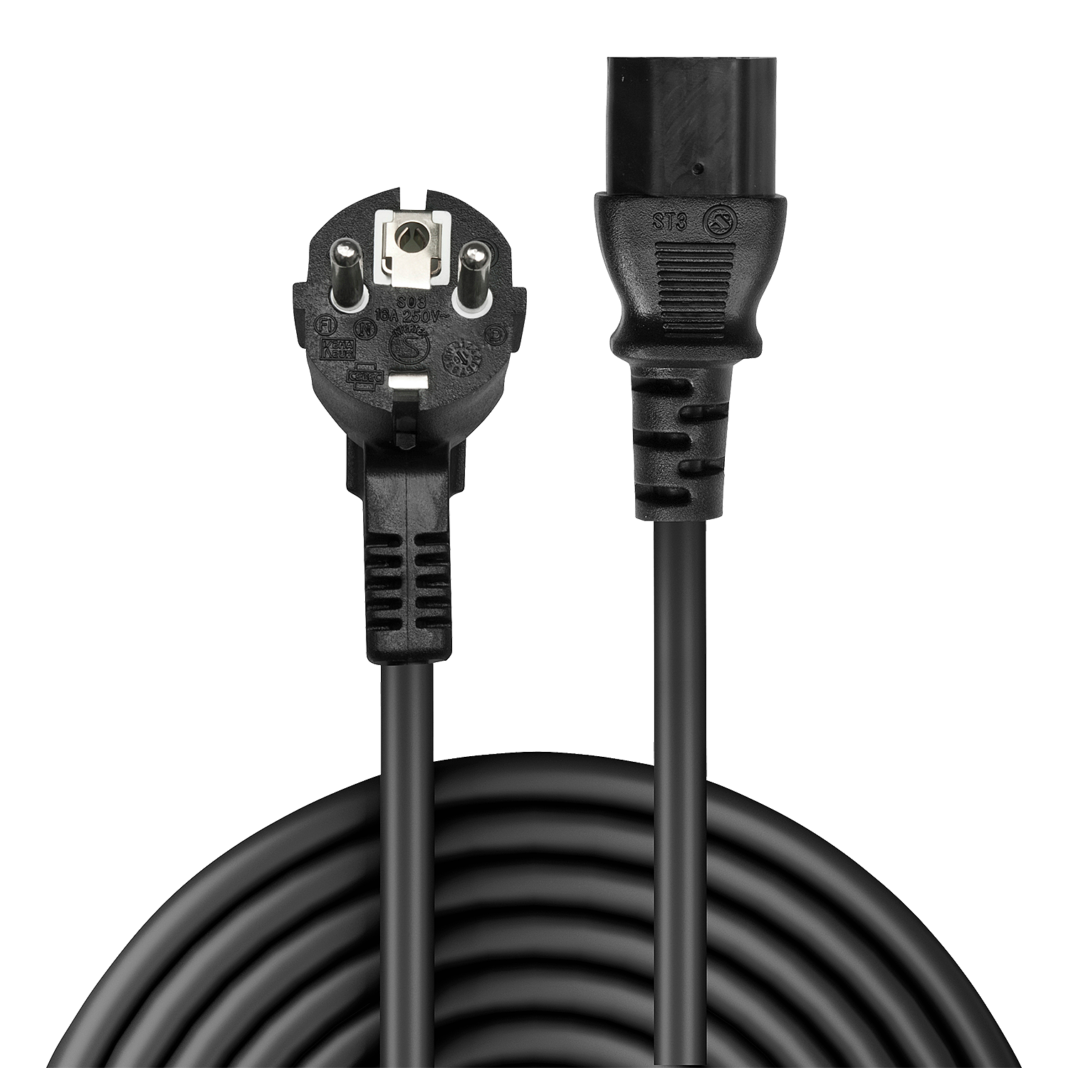 3M NETZKABEL SCHUKO AN C13 NETZKABEL