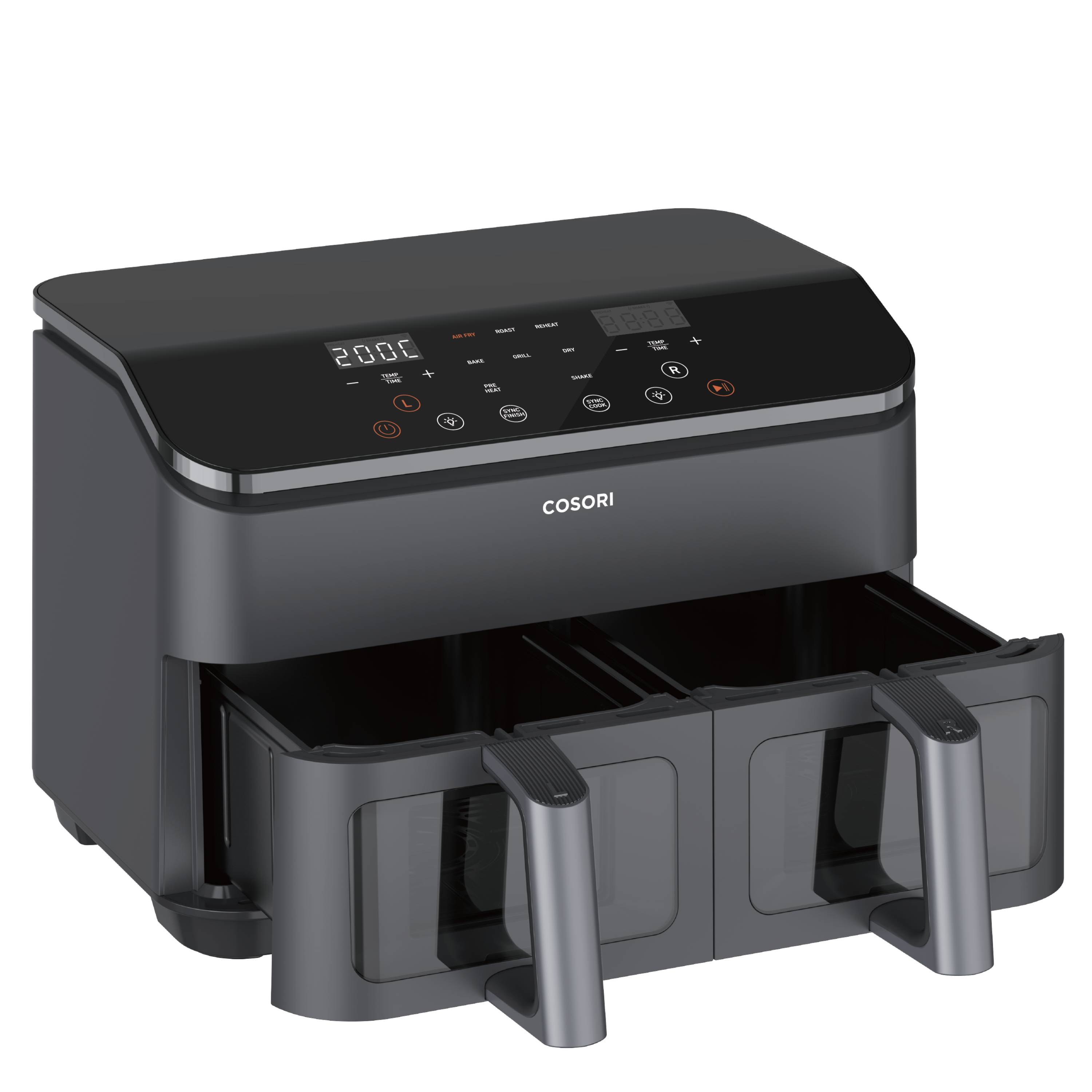 Heißluftfritteuse Dual Basket CAF-R901-AEU