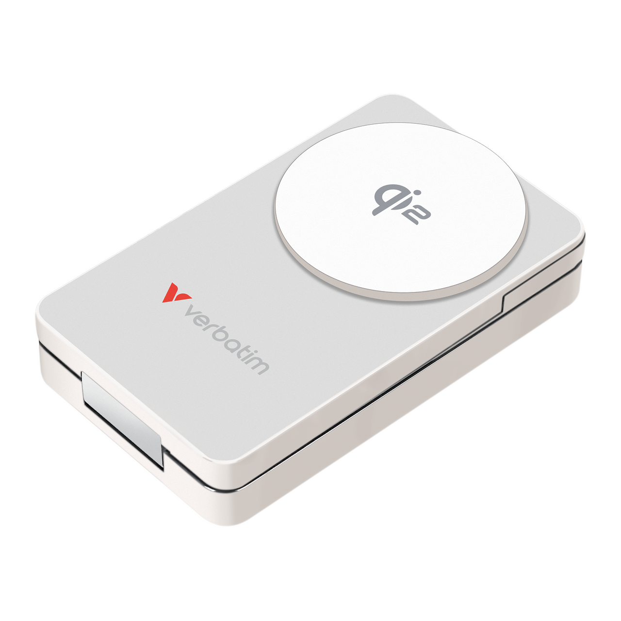 Verbatim Charge´n´Go Qi2 Power Bank 10000 mAh white