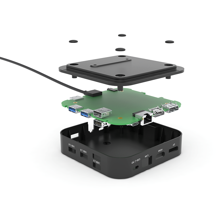 I-TEC USB-C Dual Display MST DS 1x DP 1x HDMI 1xGLAN 3xUSB 3.0 2xUSB 2.0 1xUSB-C-Datei 1xAudio/Mic Jack 1x100W USB-C PD+Charger 112W