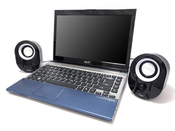 Equip Stereo-USB2.0-Lautsprecher für Notebook/PC sw/ws