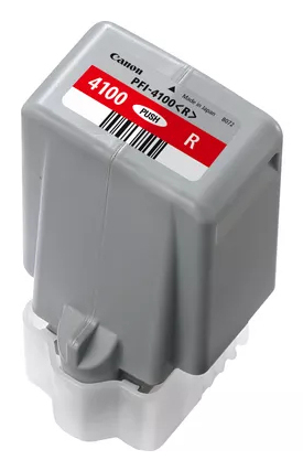 Patrone Canon PFI-4100R red