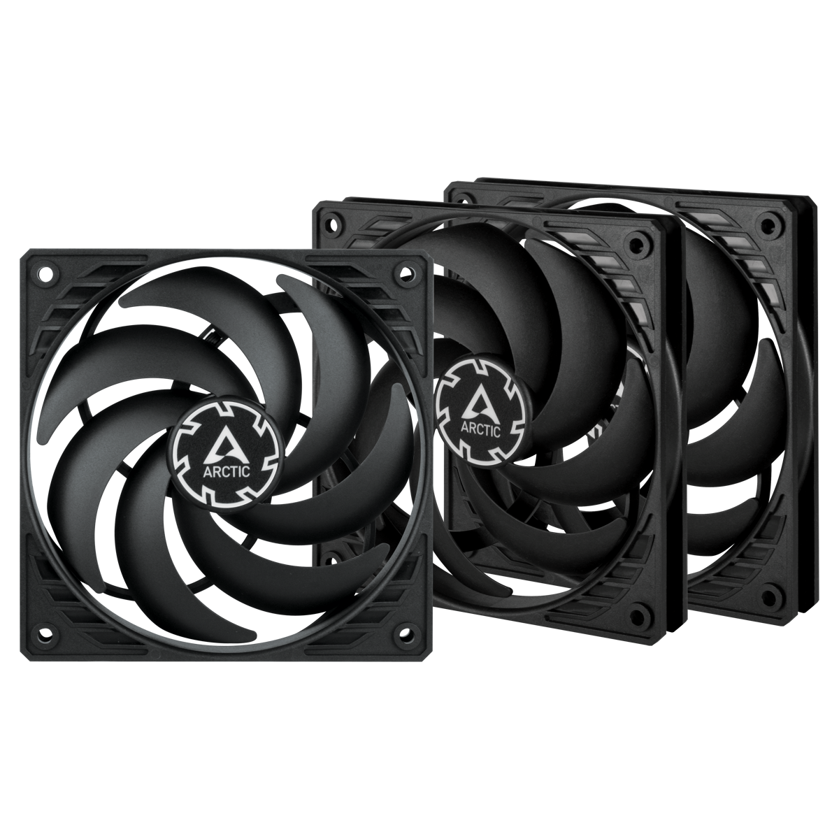 ARCTIC Lüfter 120*120*15 P12 SLIM PWM PST 3pcs Value Pack