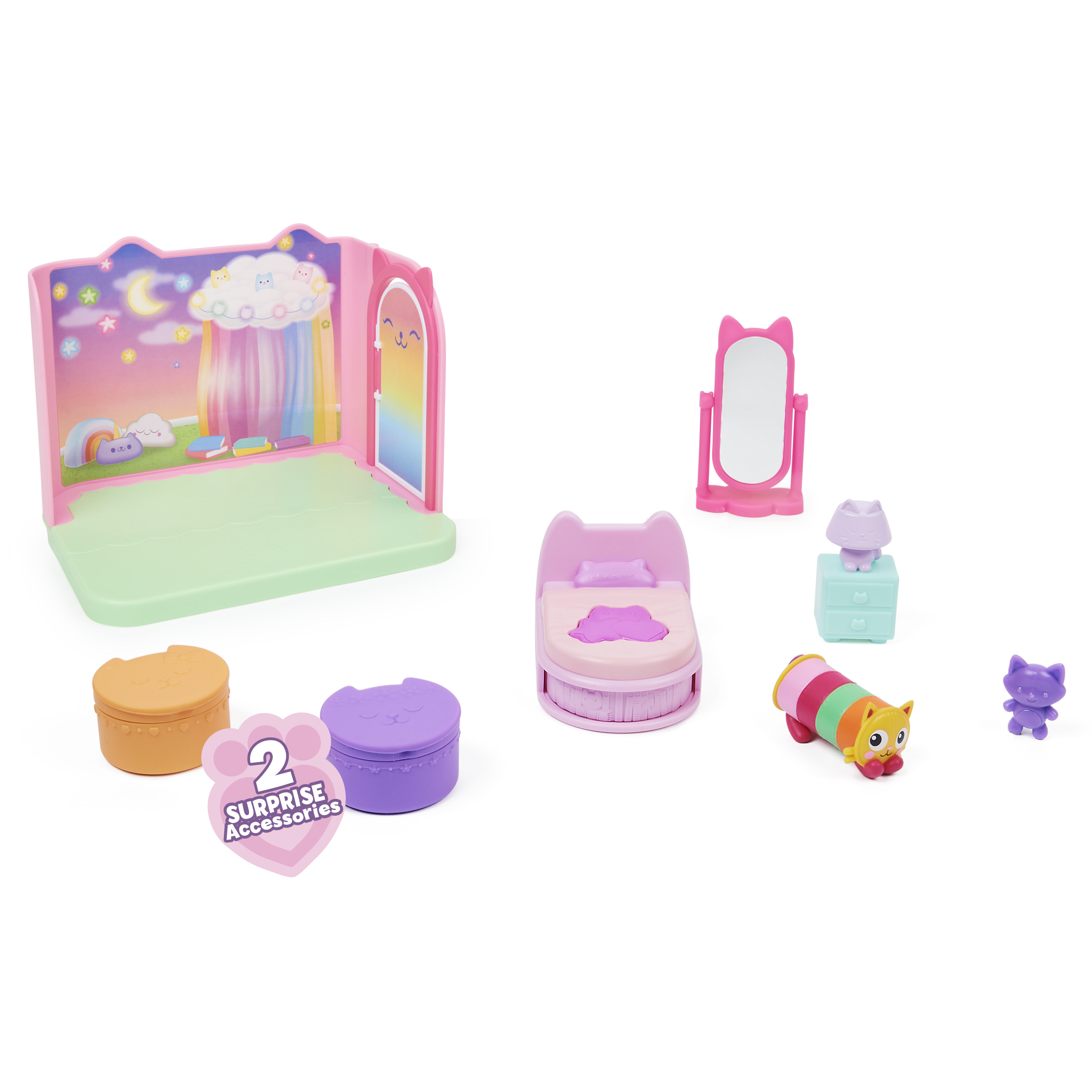 Gabby''s Dollhouse Deluxe Room Schlafzimmer , Spielfigur