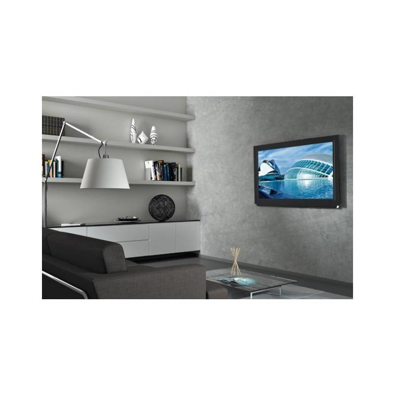 Techly Wandhalterung LCD TV LED 23-55 Slim fixed weiß