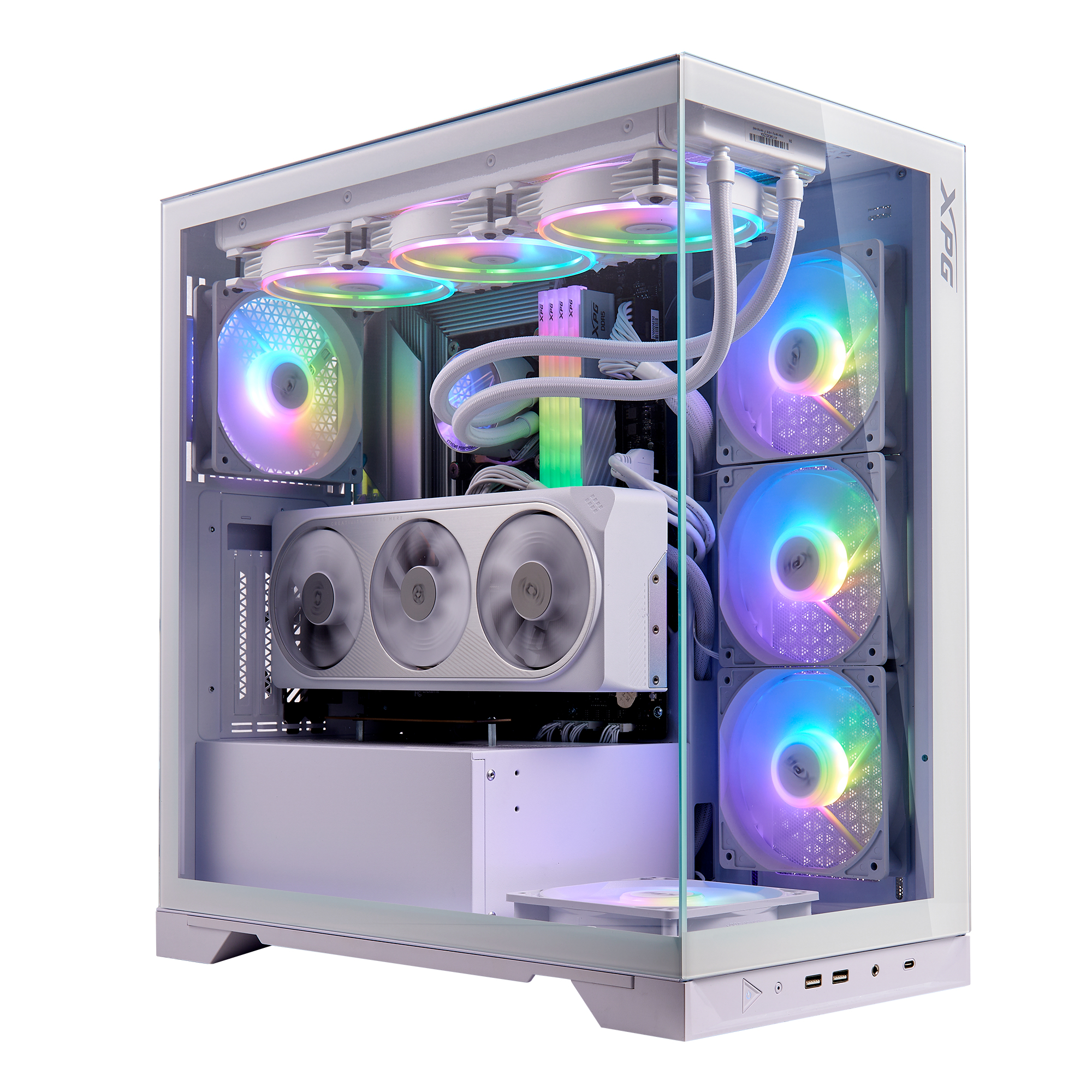 Geh XPG INVADER X (ATX) Midi Tower weiß retail
