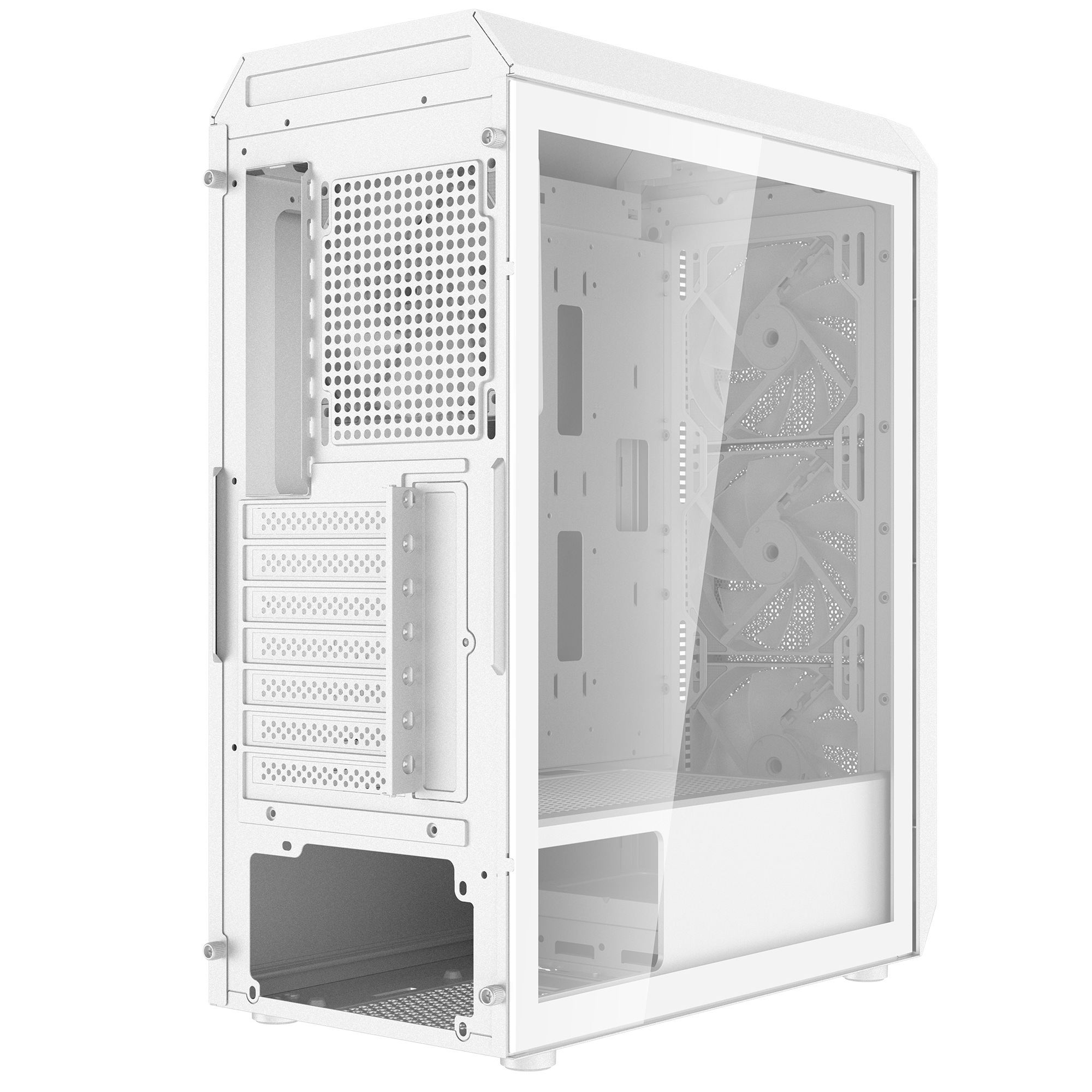 Geh XPG VALOR AIR PLUS (ATX) Midi Tower weiß retail