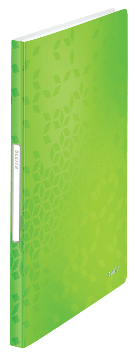 LEITZ WOW Sichtbuch DIN A4, 40 Hüllen grün-metallic, 1 St.
