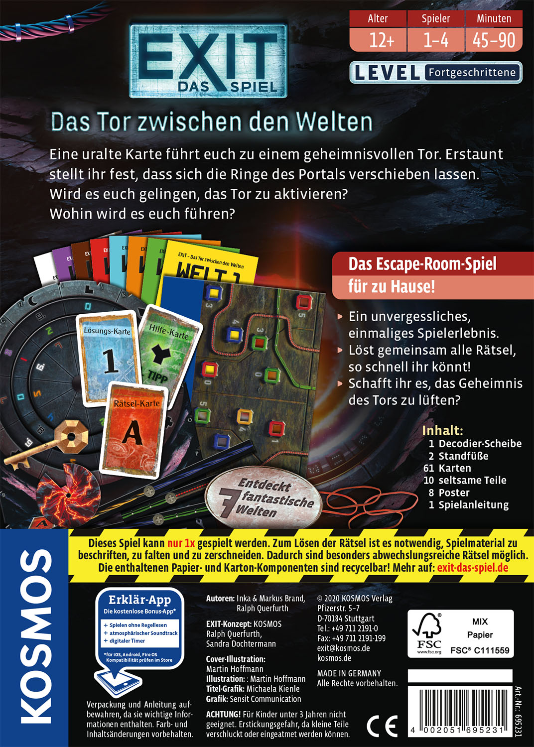 EXIT - Das Tor zwischen den Welten, Partyspiel
