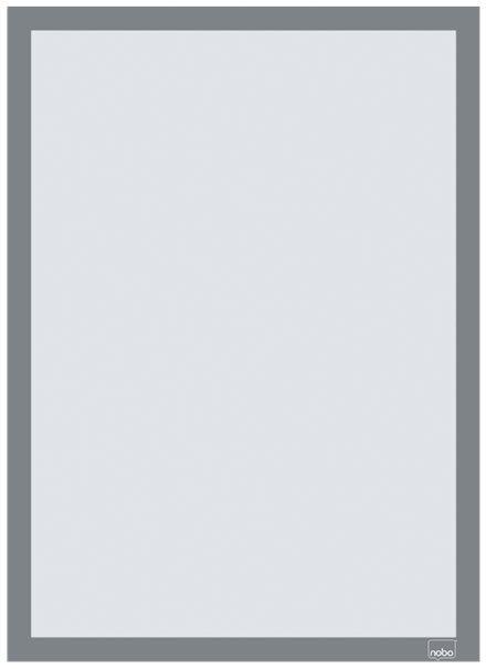 nobo Magnetrahmen selbstklebend silber A3, 2 St.