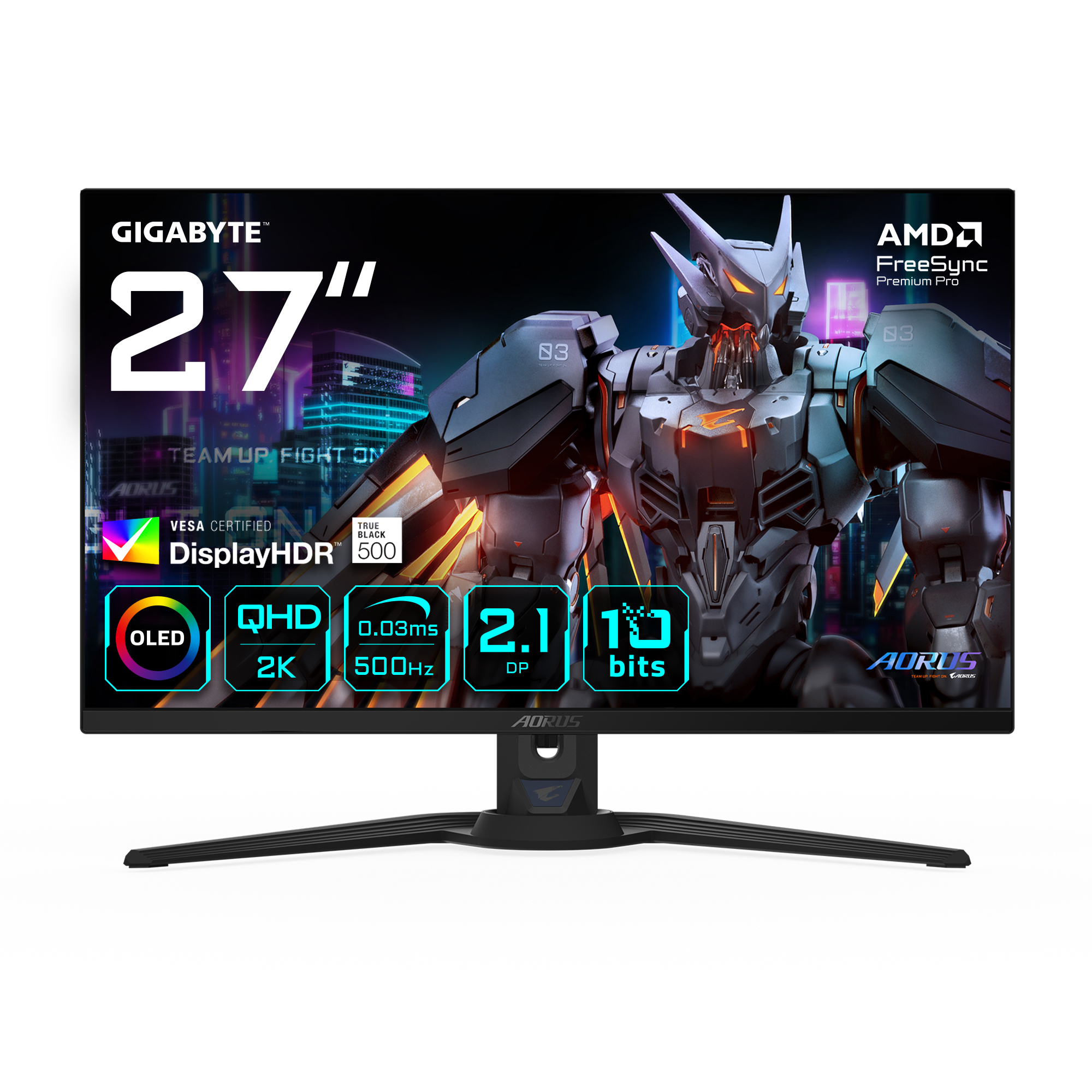 AORUS FO27Q5P QD-OLED, Gaming-Monitor