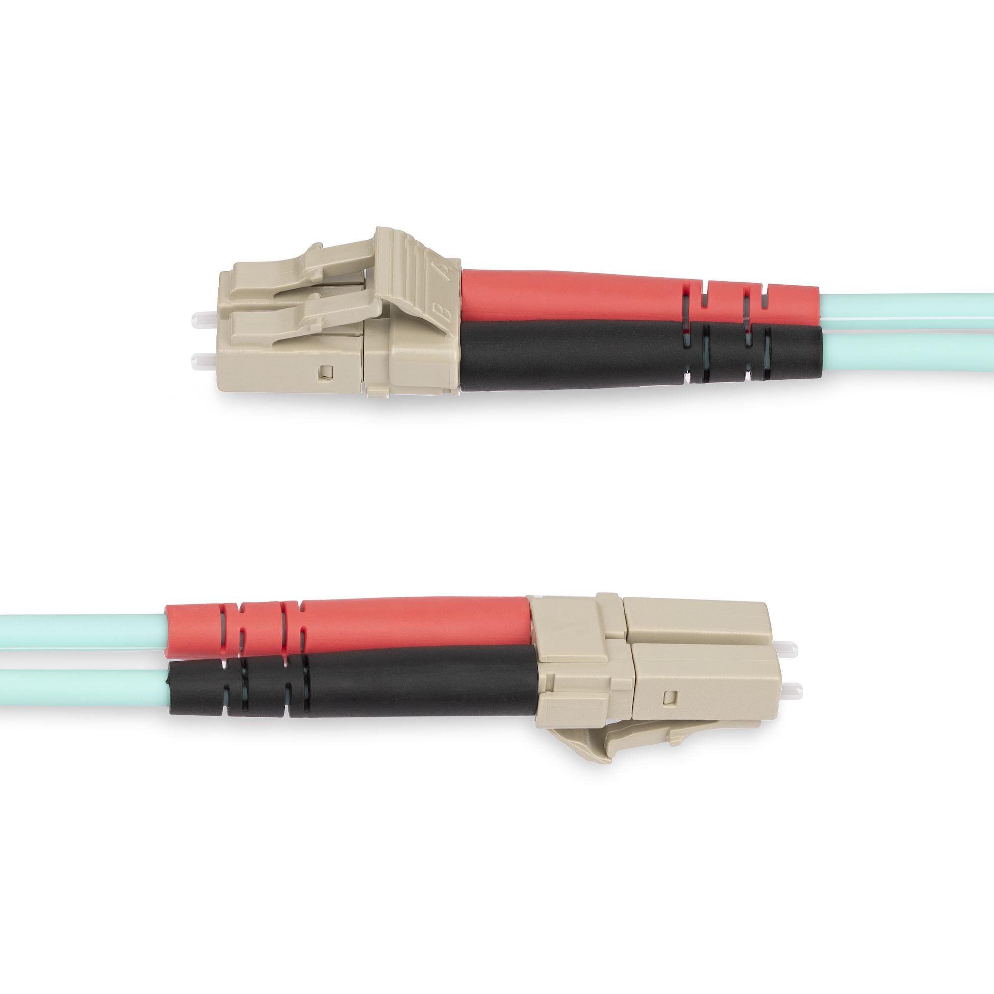 OM4 MULTIMODE FIBER CABLE AQUA - LC/LC - 50/125 - 40/100GB
