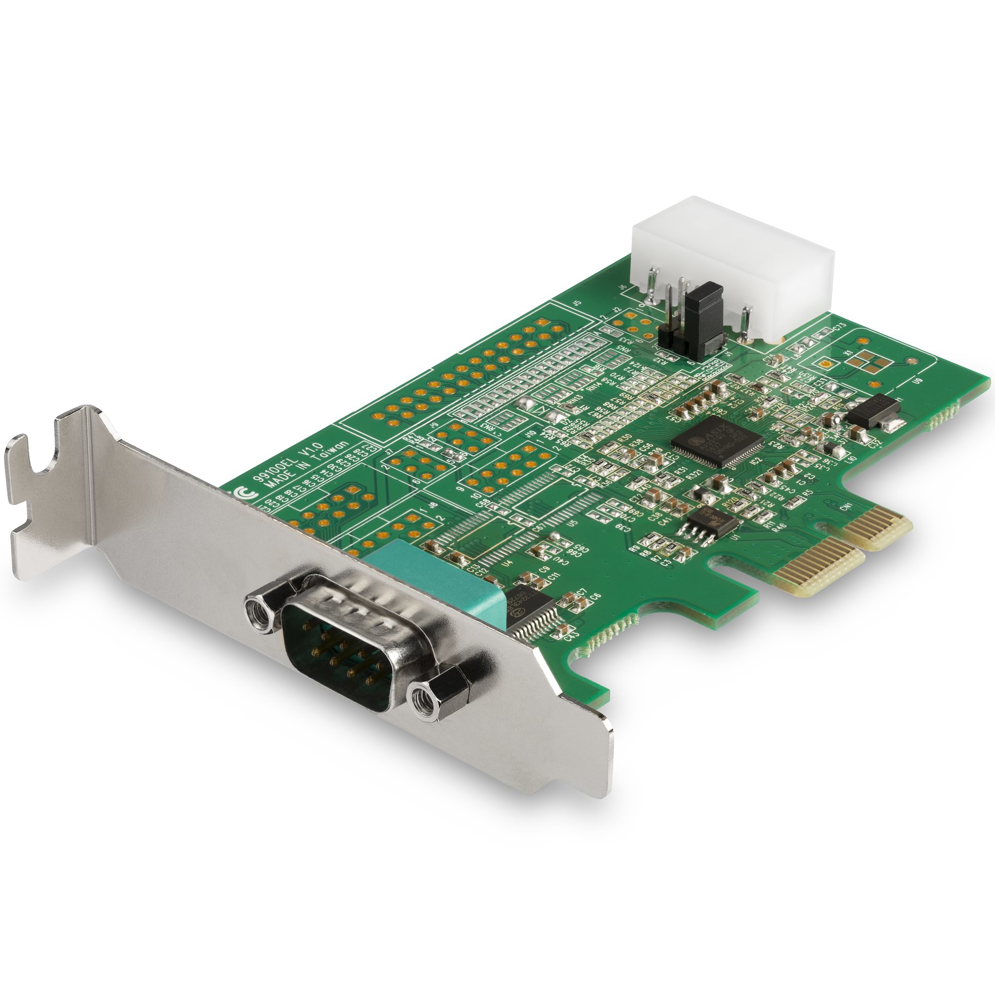 StarTech.com 1 Port Serielle PCI Express RS232 Karte PCIe Grün