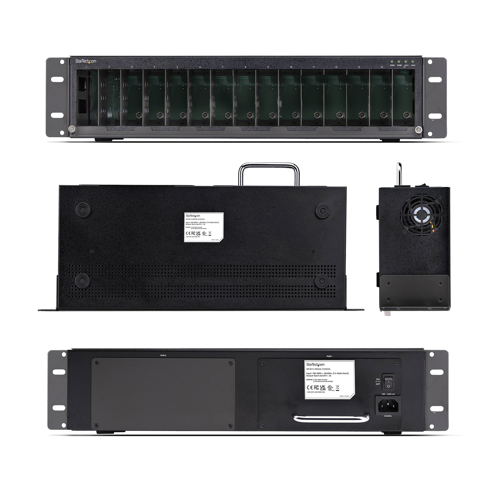 15-SLOT MEDIA CHASSIS TAA .