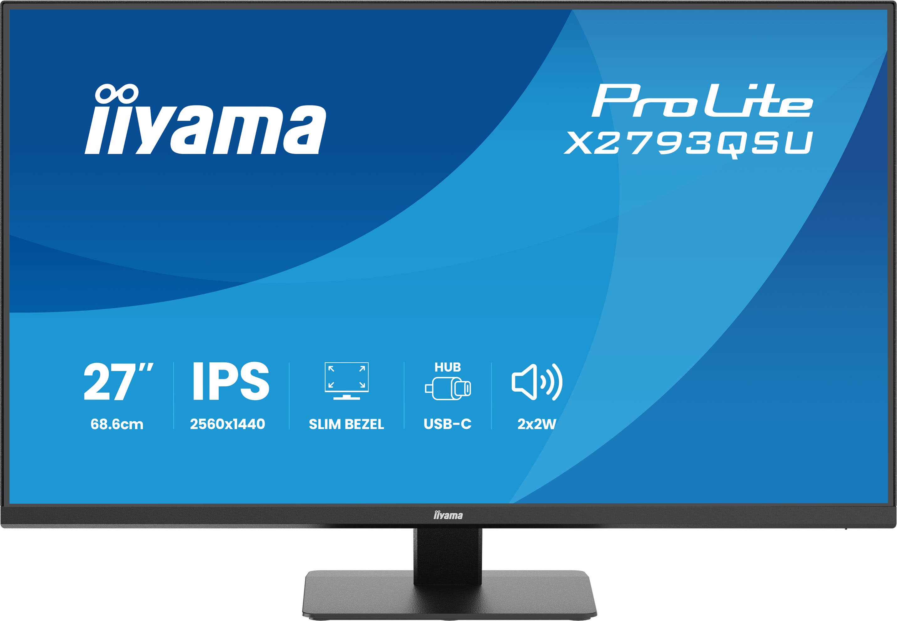 27IN IPS 4-SIDE SLIM BEZEL 2560X1440 QHD 1MS (MPRT) 350CD/M