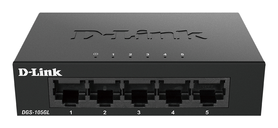 SWITCH 5 PORTS GIGABIT METALLIC