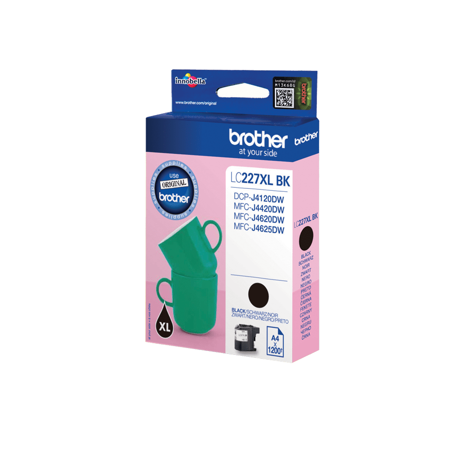 LC-227XLBK BLACK INK CARTRIDGE 1200 PAGES ISO STANDARDS 24711