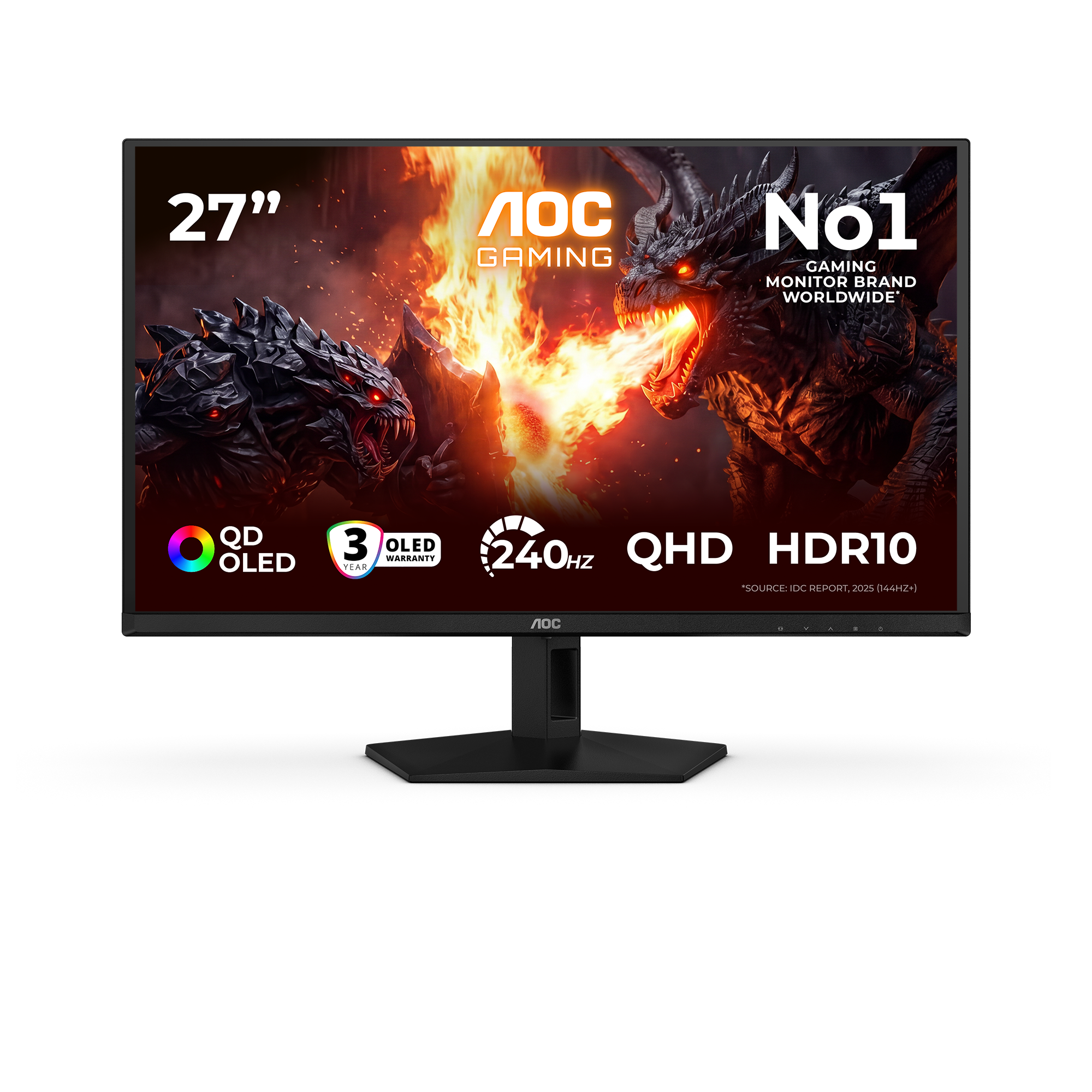 AGON Q27G41ZDF QD-OLED, Gaming-Monitor