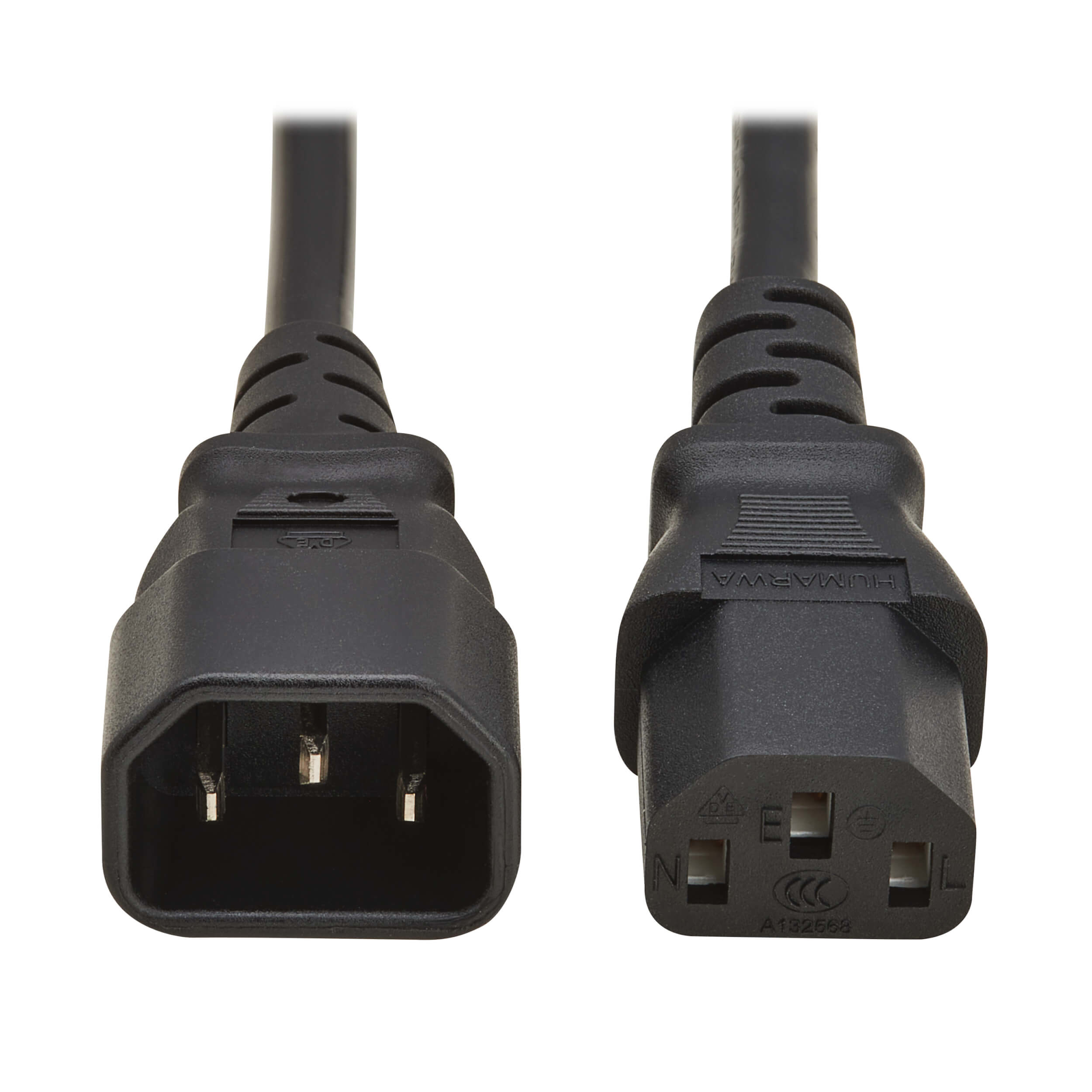 EATON TRIPPLITE Power cable IEC 60320 C14 to power IEC 60320 C13 250V 10 A 1m Black Europe