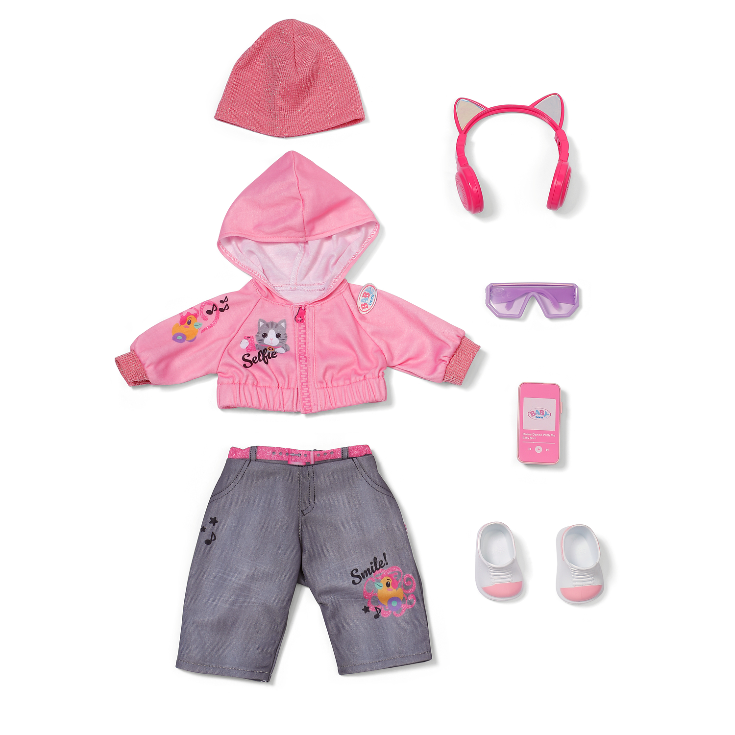 BABY born Cool Girl Outfit 43cm, Puppenzubehör