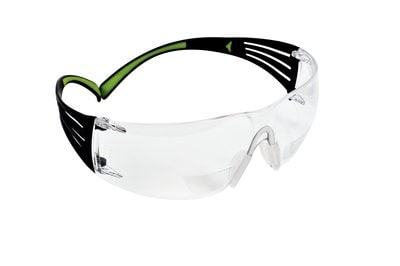 3M Schutzbrille SecureFit™ 420 Dioptrien +2,0 lime, schwarz, 1 St.