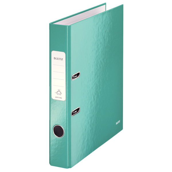 LEITZ Ordner eisblau Karton 5,0 cm DIN A4, 1 St.