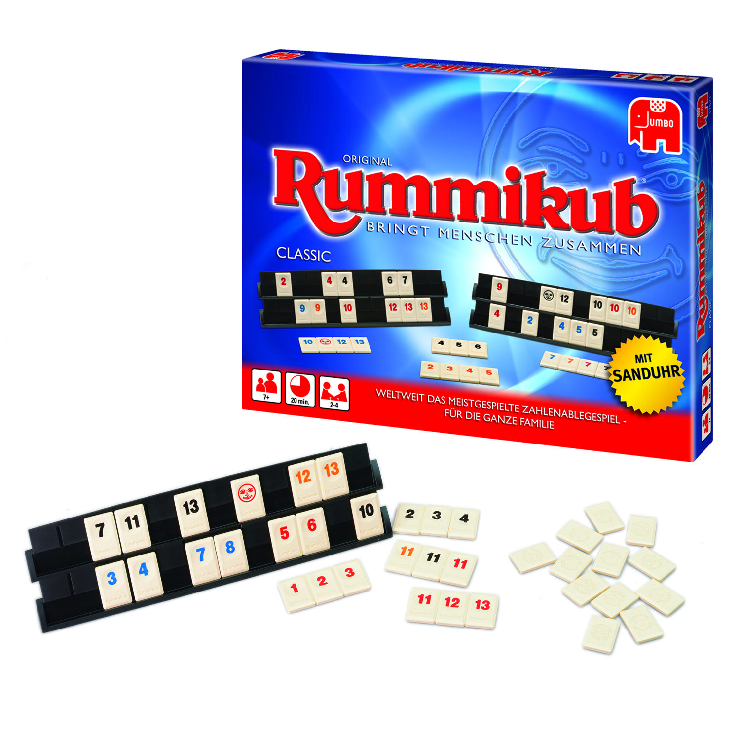 Jumbo Rummikub Classic Geschicklichkeitsspiel, 1 St.