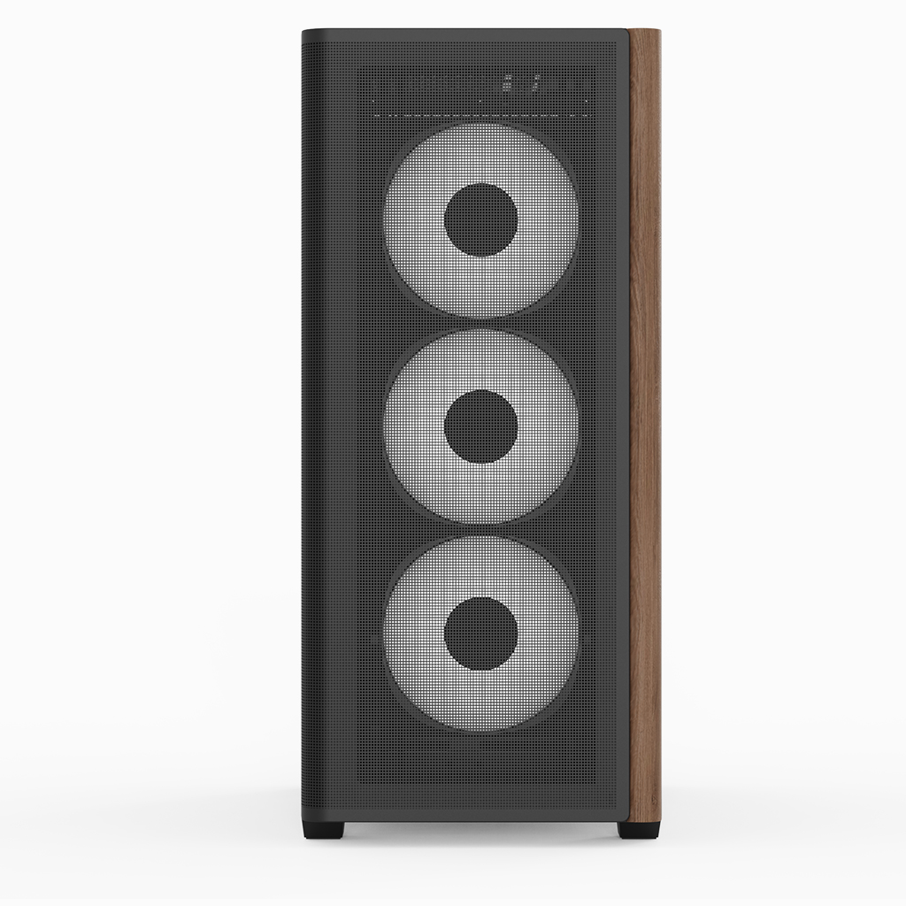 AeroCool Geh Midi D501A-G-WT-V2 (W/Wood/ATX)