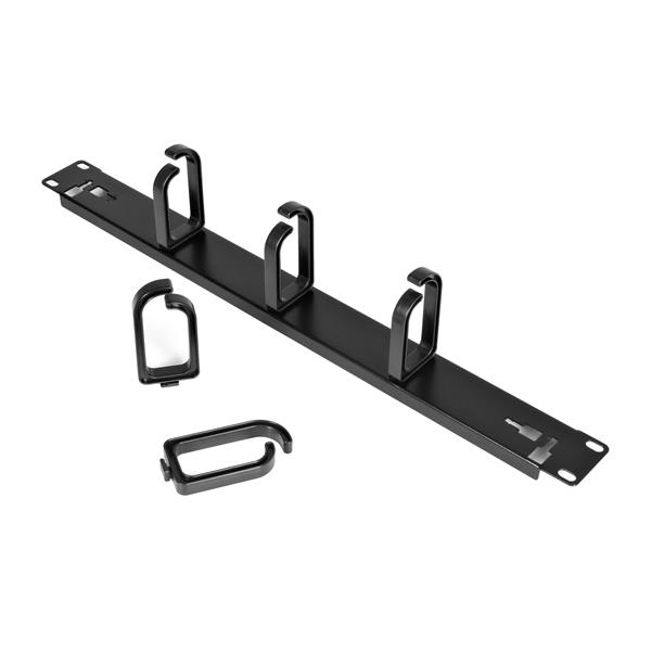 StarTech.com Metall Kabelführung 1U 48.3 cm schwarz
