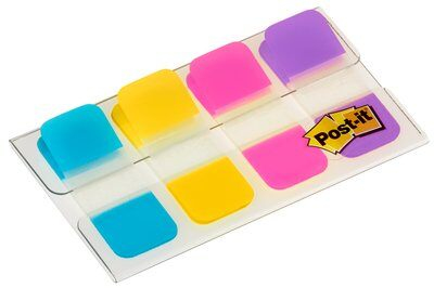 Post-it® Index Strong Haftmarker farbsortiert 4x 10 Streifen