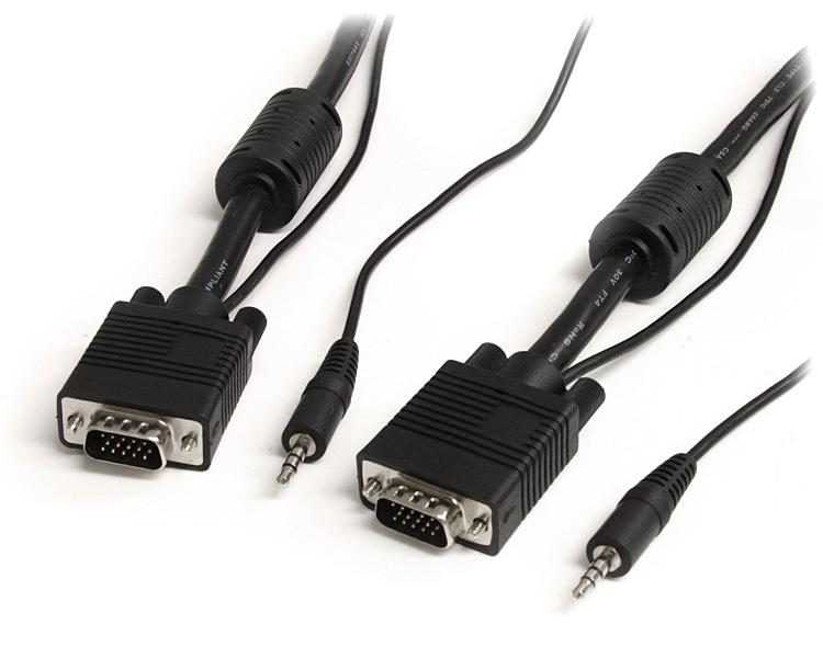 MONITOR VGA CABLE WITH AUDIO .