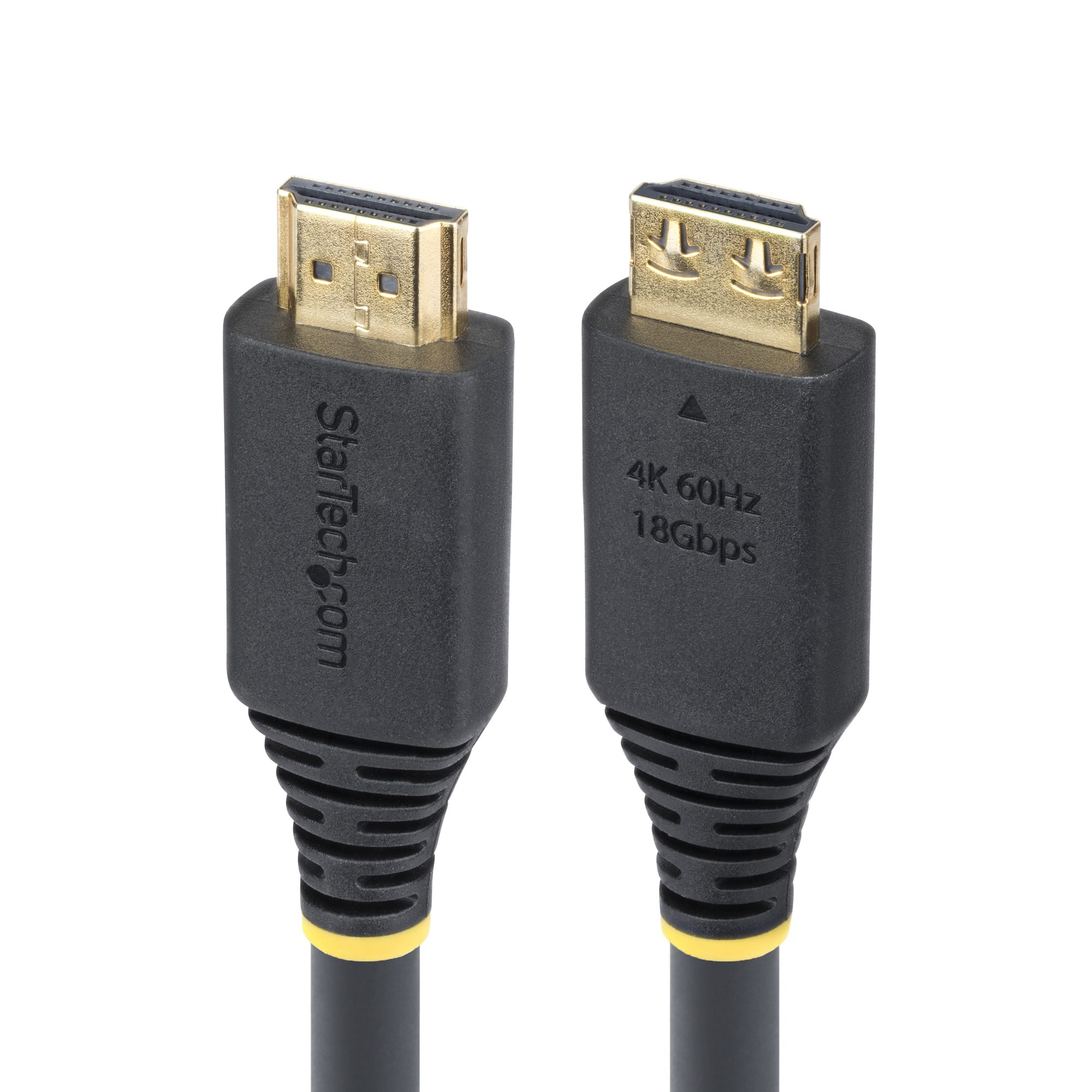 STARTECH.COM 6m Aktives High Speed HDMI-Kabel mit Griffsteckern 4K 60Hz/1440p 144Hz 18Gbps UHD HDMI 2.0 Arc Kabel