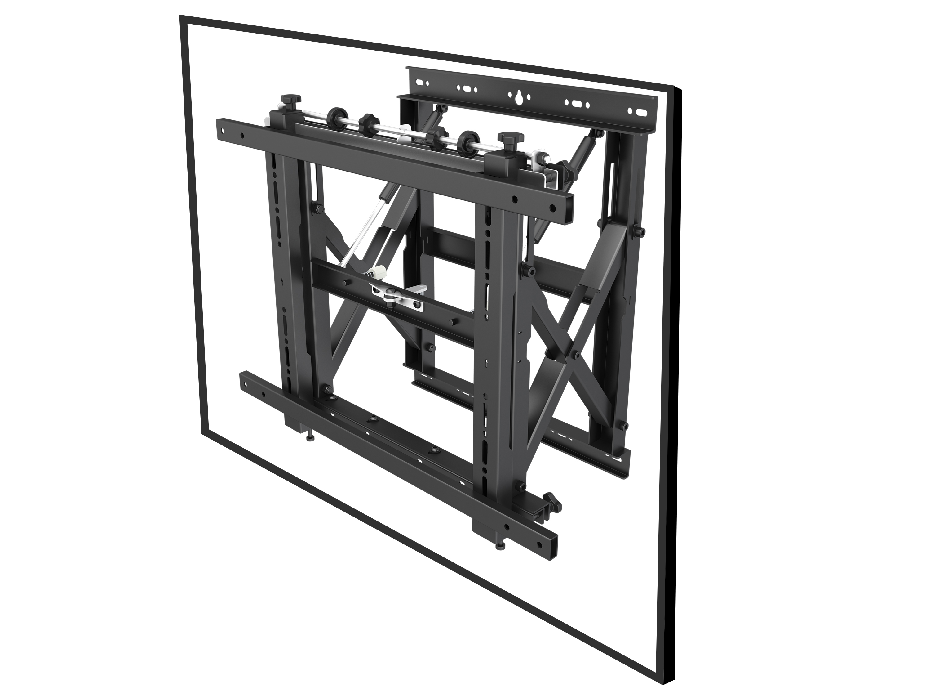 Equip Wandhalterung 19-55/1TFT Popout 1Gelenk 50Kg sw lite Retail