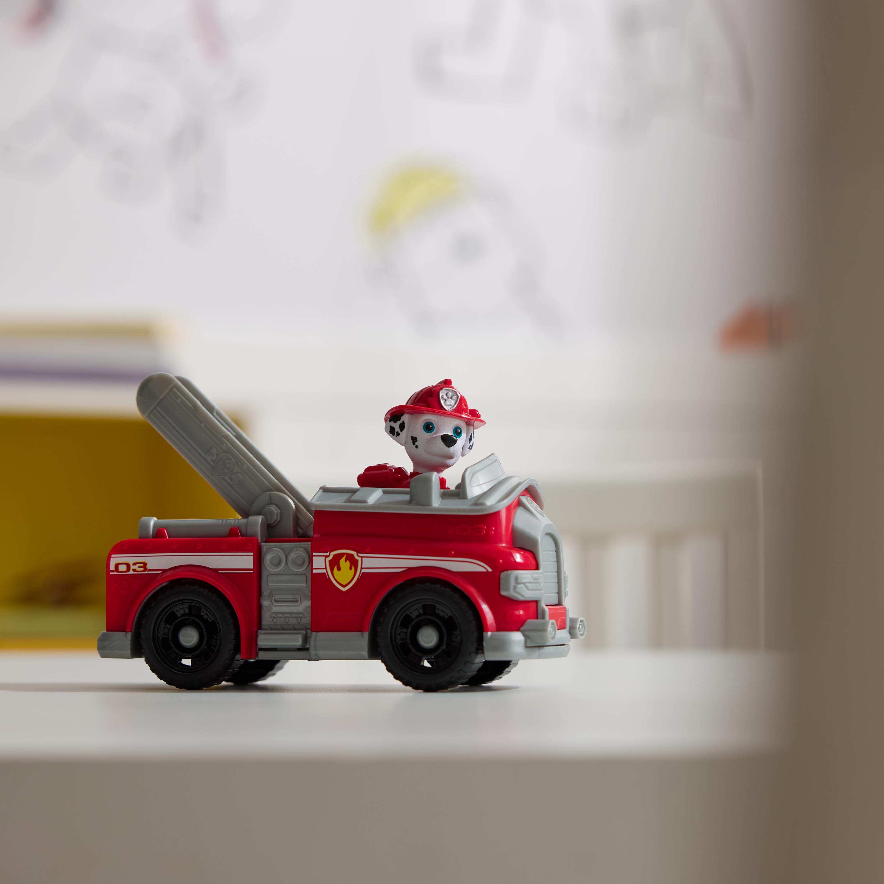 Paw Patrol - Feuerwehrauto mit Marshall Spielfigur, Spielfahrzeug