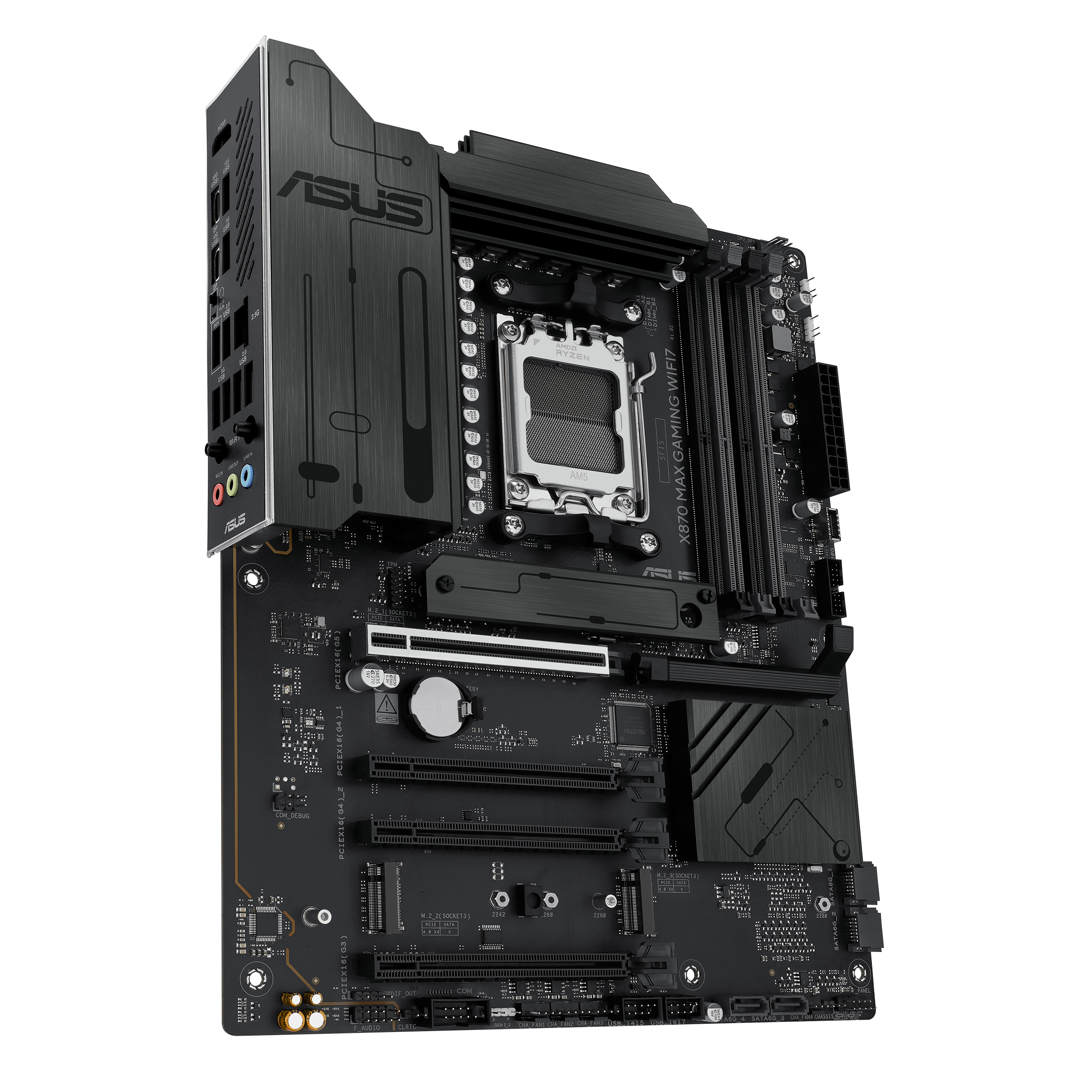 ASUS X870 MAX GAMING WIFI7 AM5 MB 4xDDR5