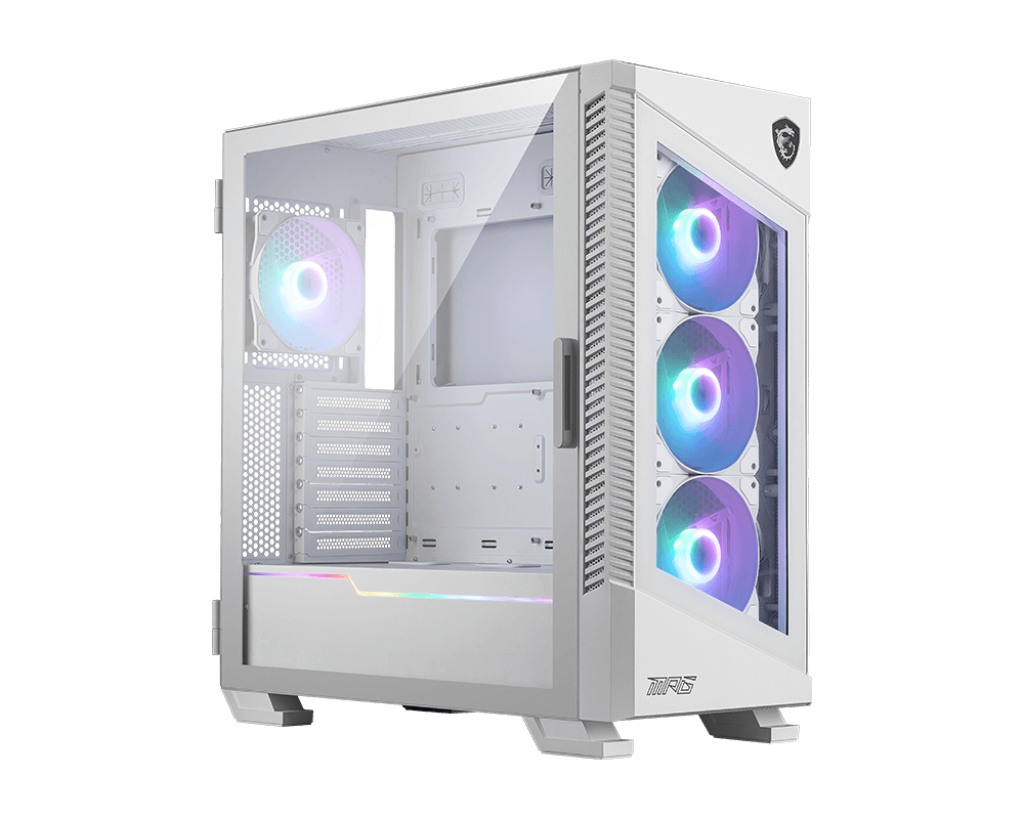 Midi MSI MPG VELOX 100R White Tempered Glas