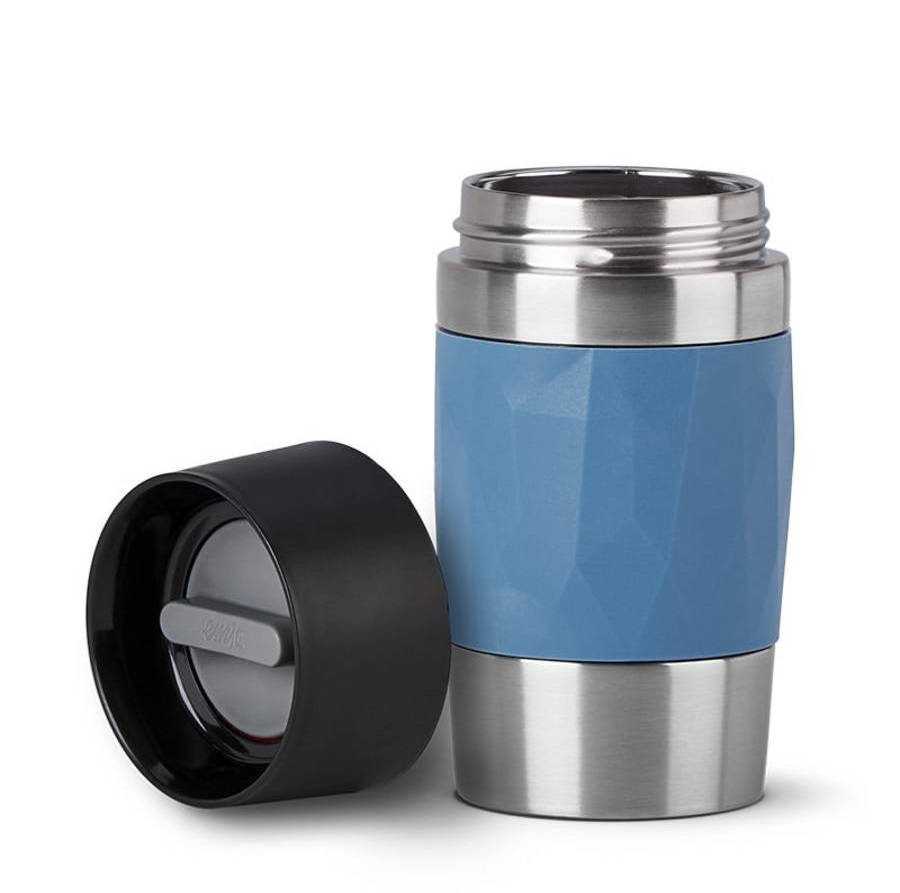 emsa Isolierbecher Travel Mug Compact blau 300,0 ml, 1 St.