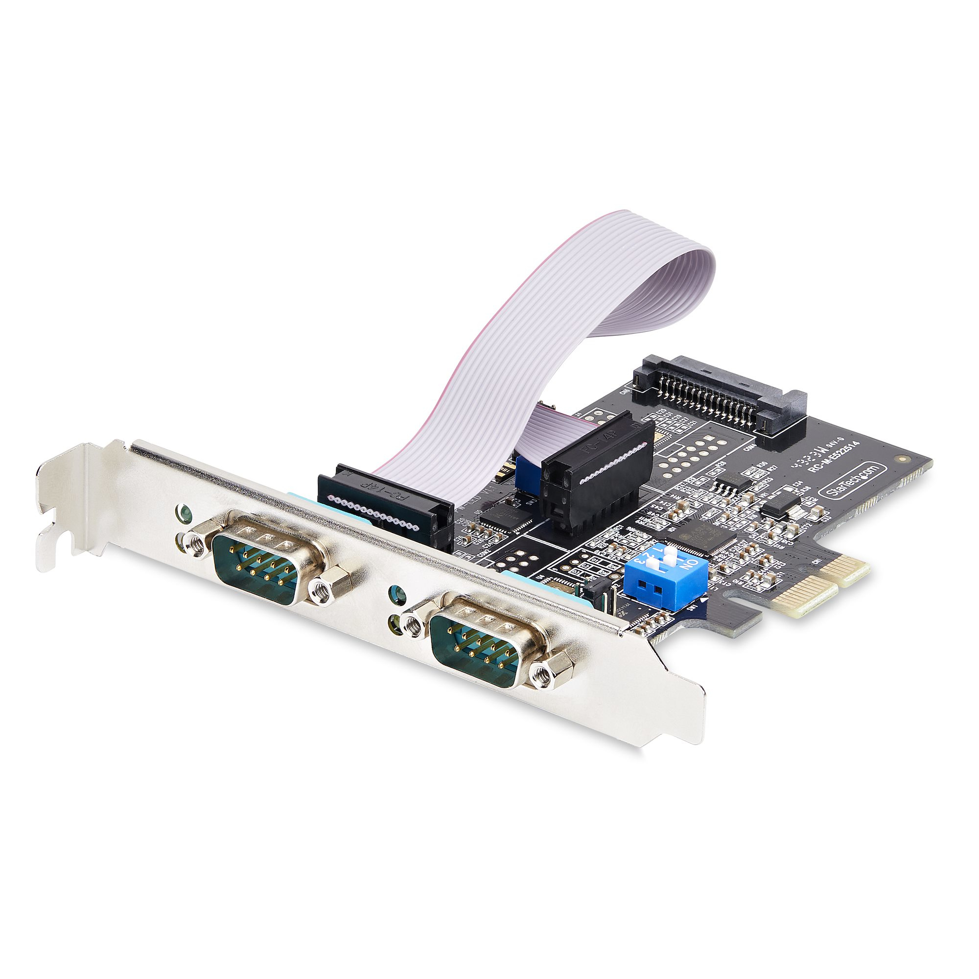 2-PORT SERIAL PCIE CARD .