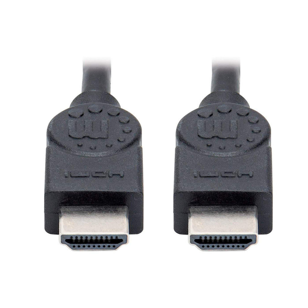 MANHATTAN HDMI-Kabel High Speed A -> A St/St 1.00m geschirm
