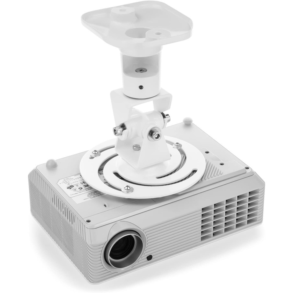 TECHLY Universal Deckenhalterung fuer Beamer und Projektoren bis 10Kg Vollbeweglich durch vier Halterungsarme